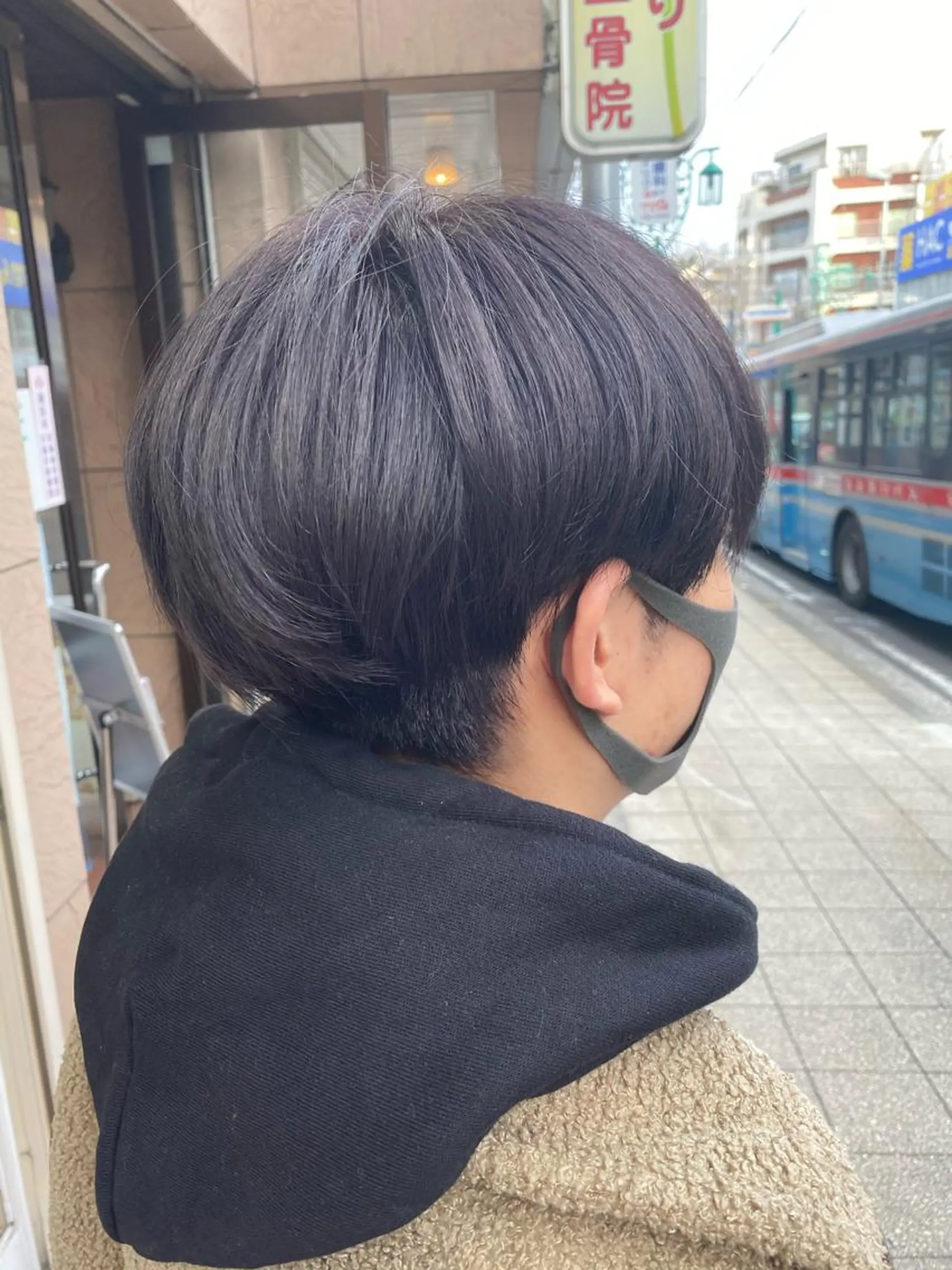 メンズ ヘアカラー 透明感カラー/韓国 ヘア🩶yuri🩵のヘアスタイル