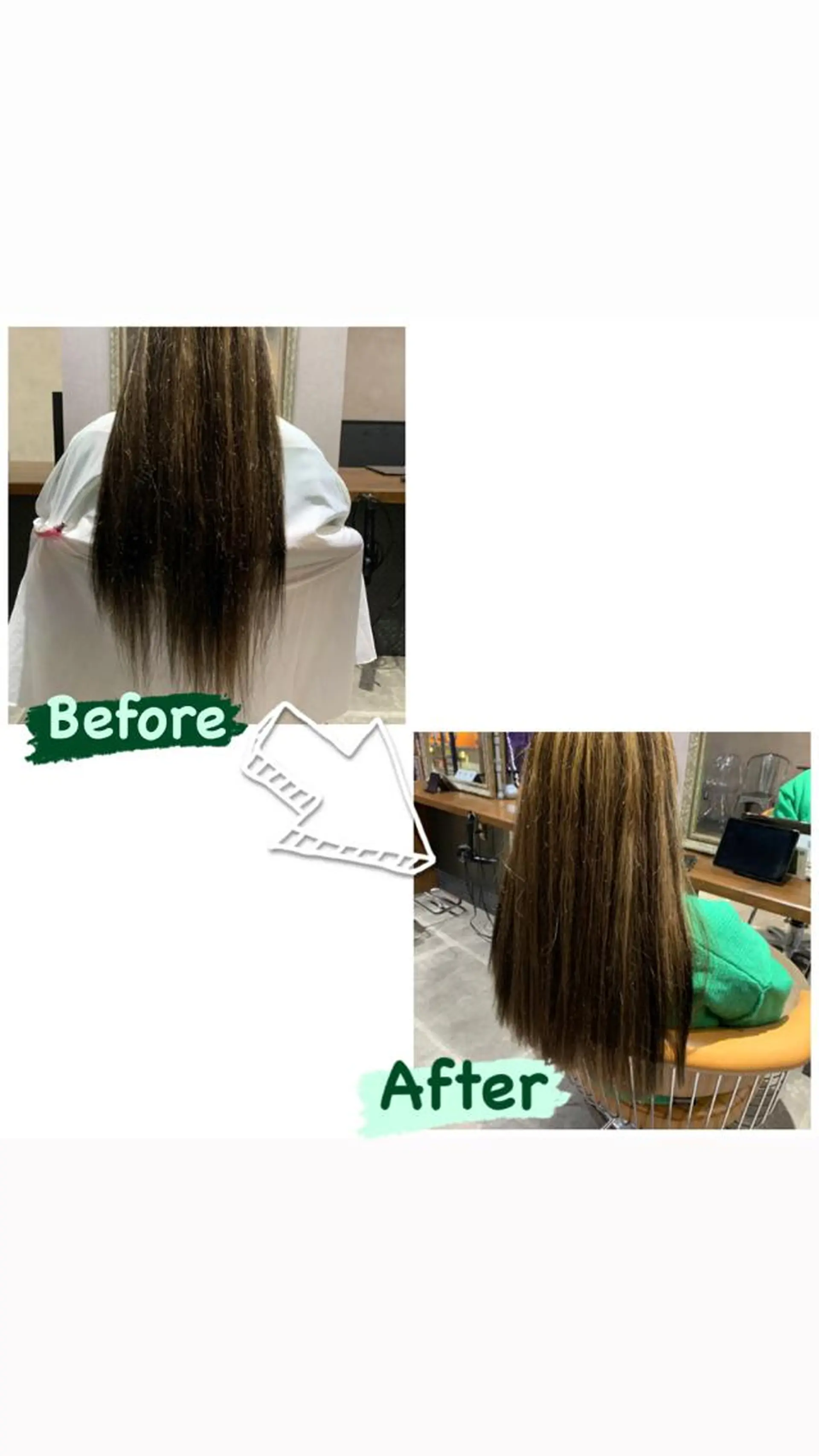 ロング enx天王町店 伊藤　愛央のヘアスタイル