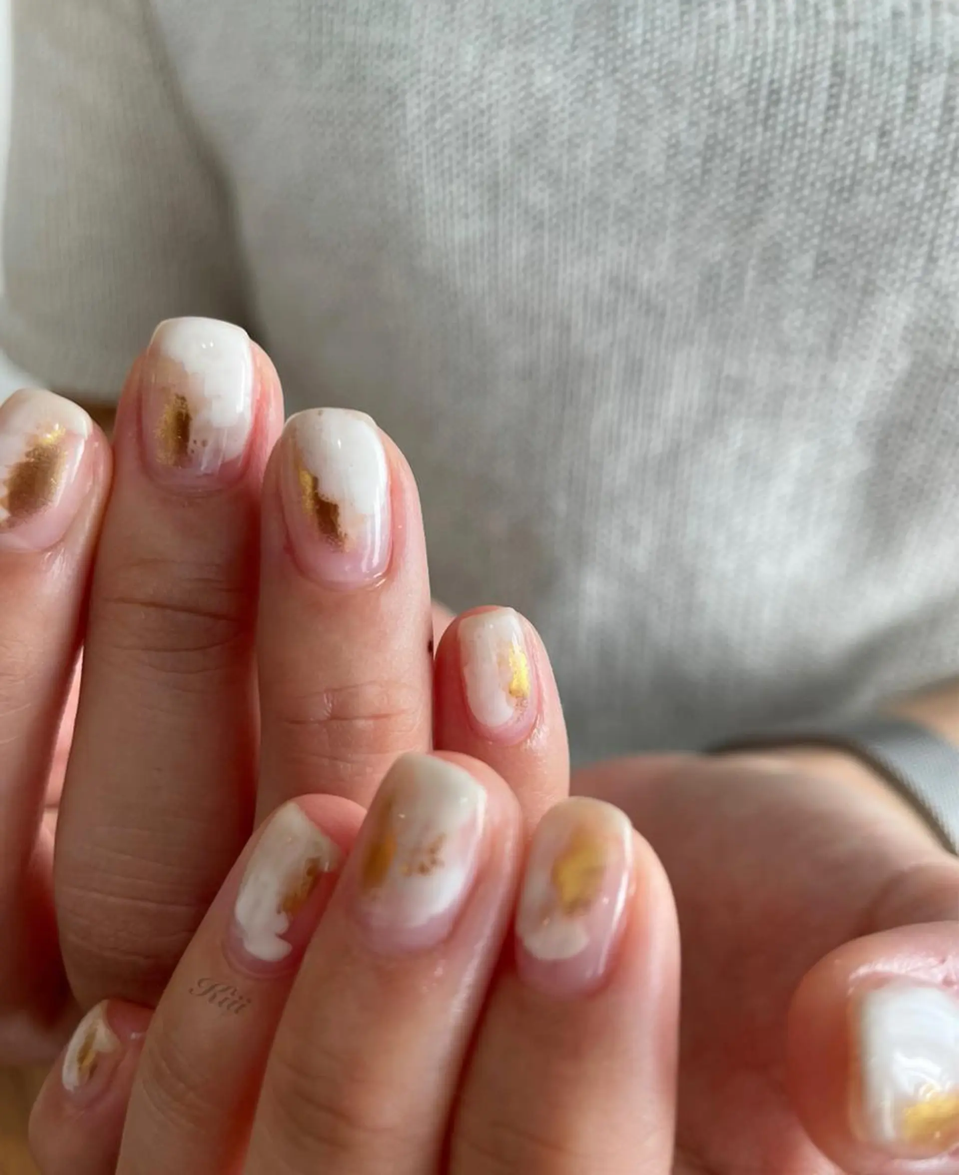 ネイル ハンドネイル フットネイル kiii.__ ✴︎*のネイルデザイン