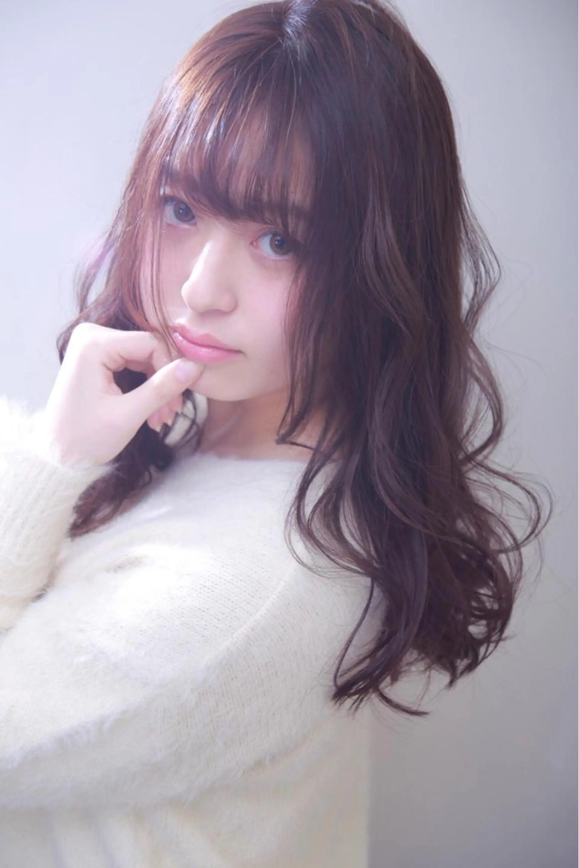 ロング 伊藤 裕貴のヘアスタイル