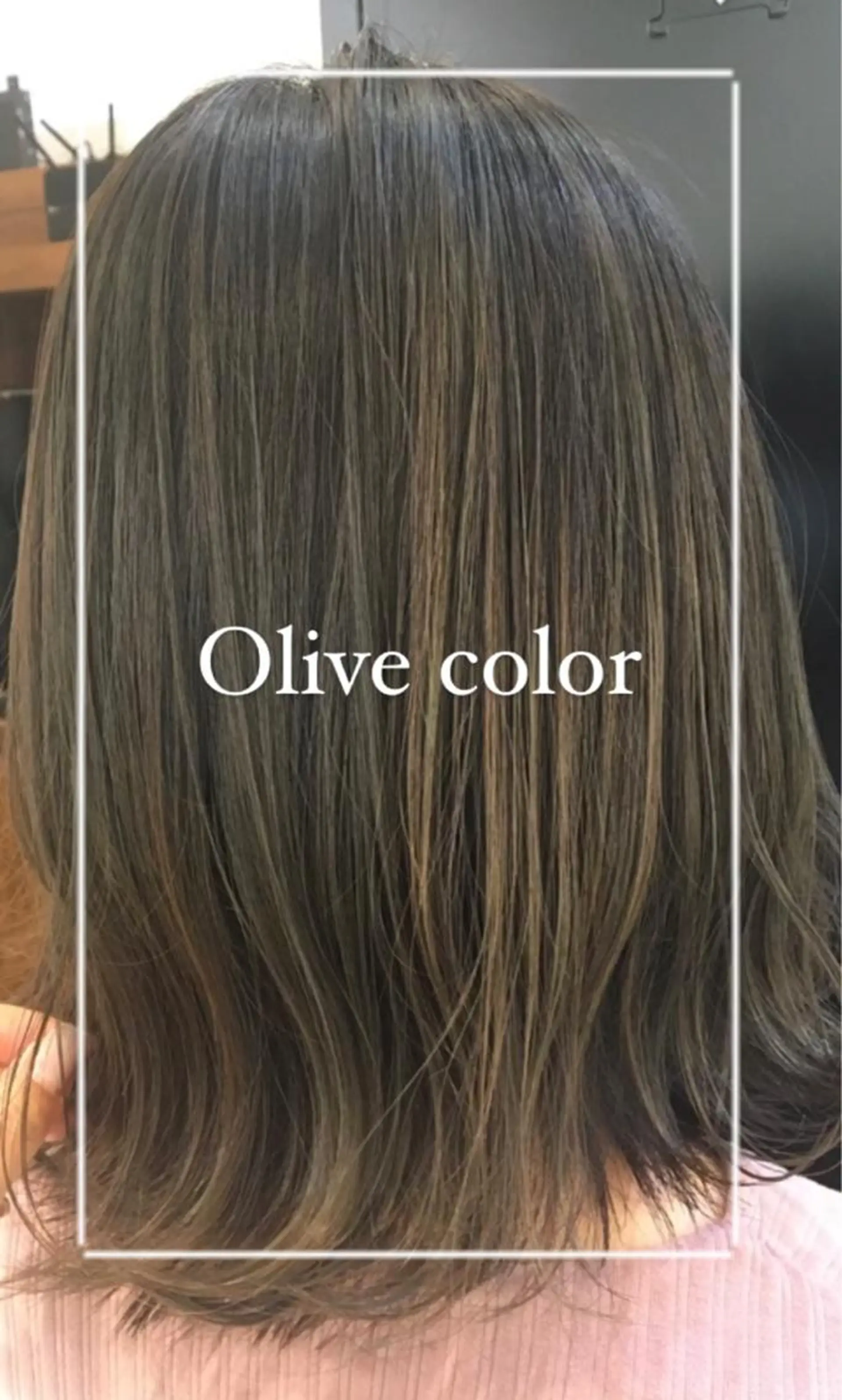 ミディアム カラー 縮毛矯正/髪質改善/ 艶髪ササキナツミのヘアスタイル