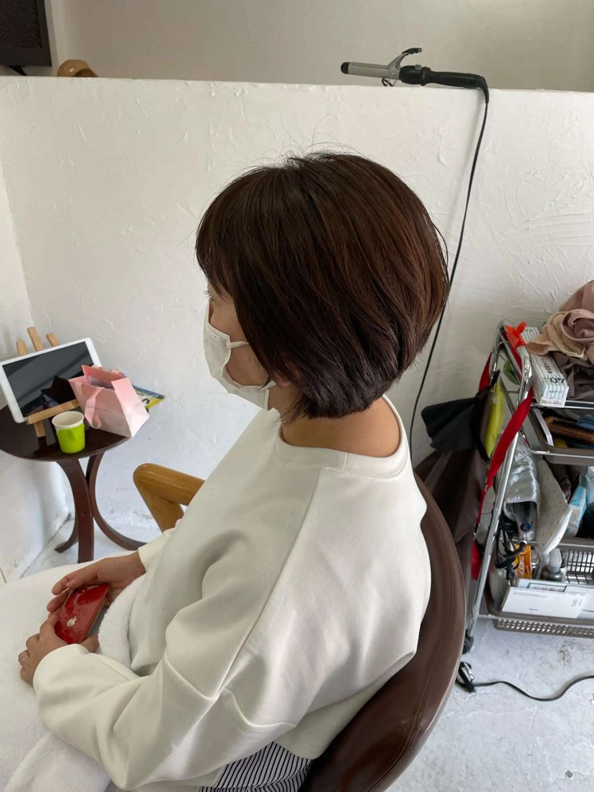 ショート ボブ カット ヘアカラー トリートメント HempBeauty 浅野アサミのヘアスタイル