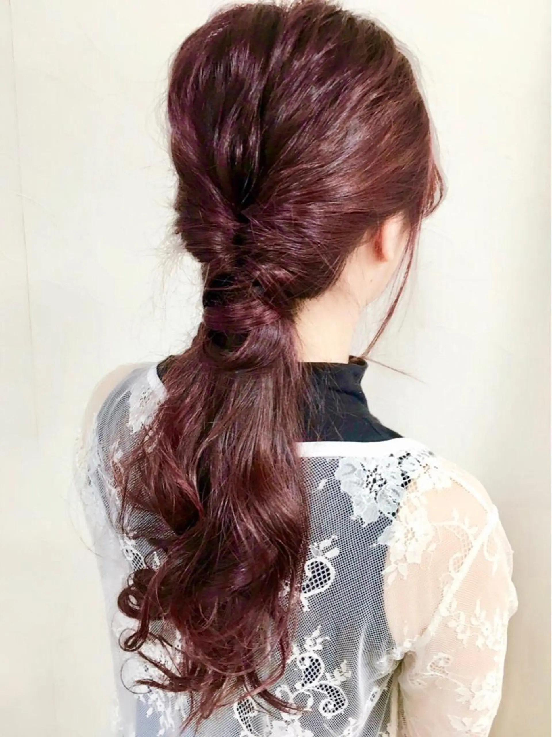 ロング カラー ヘアカラー トリートメント レイヤーカット特化 🌸GOTOのヘアスタイル