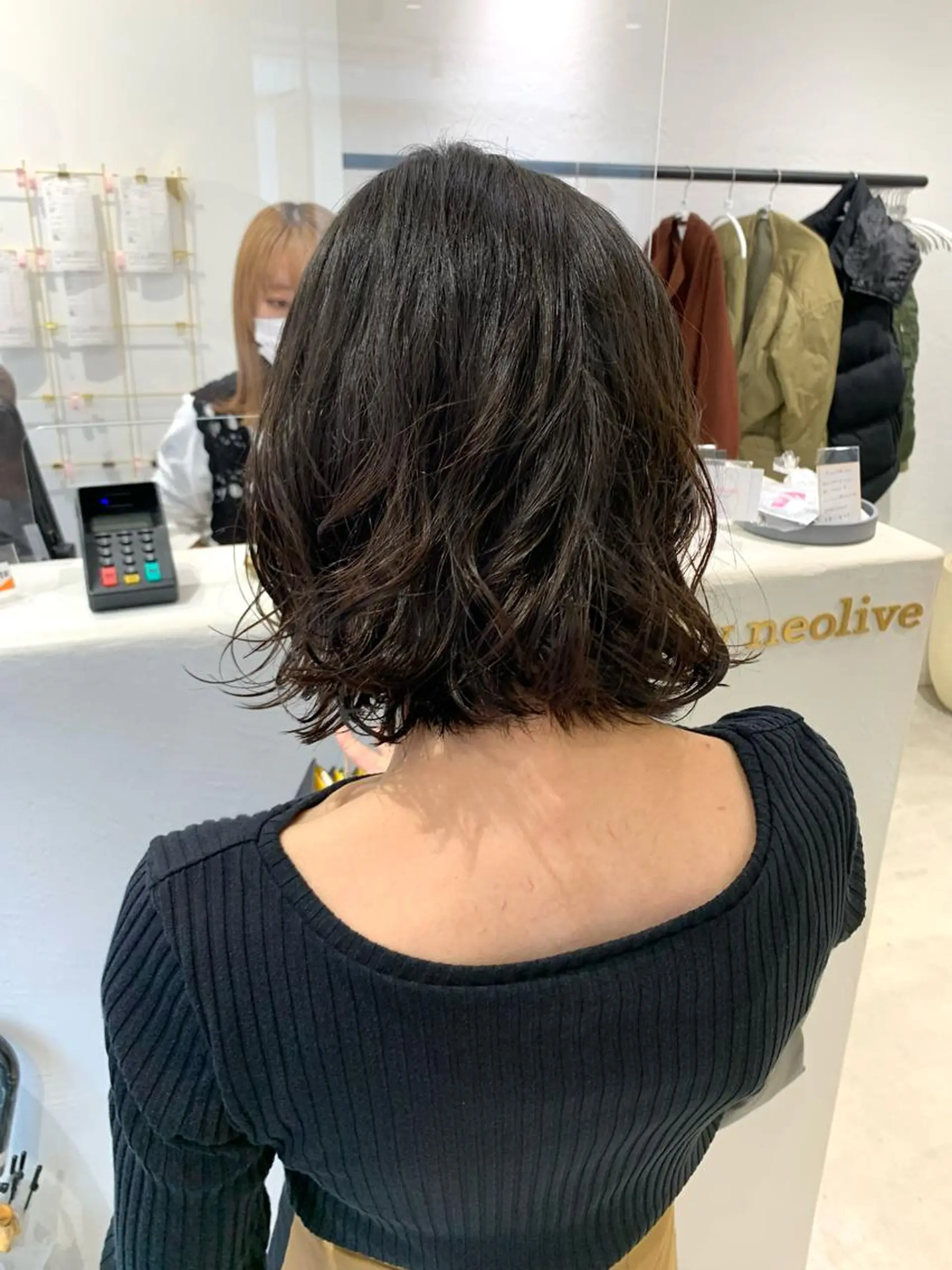 パーマ ボブ ボブ/美髪矯正 /佐藤　奈巳のヘアスタイル