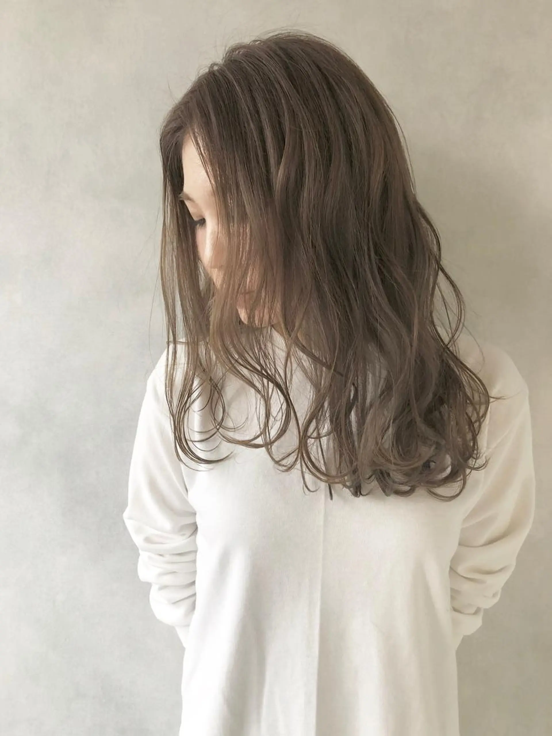 セミロング 小澤大輔 YOLO hairのヘアスタイル