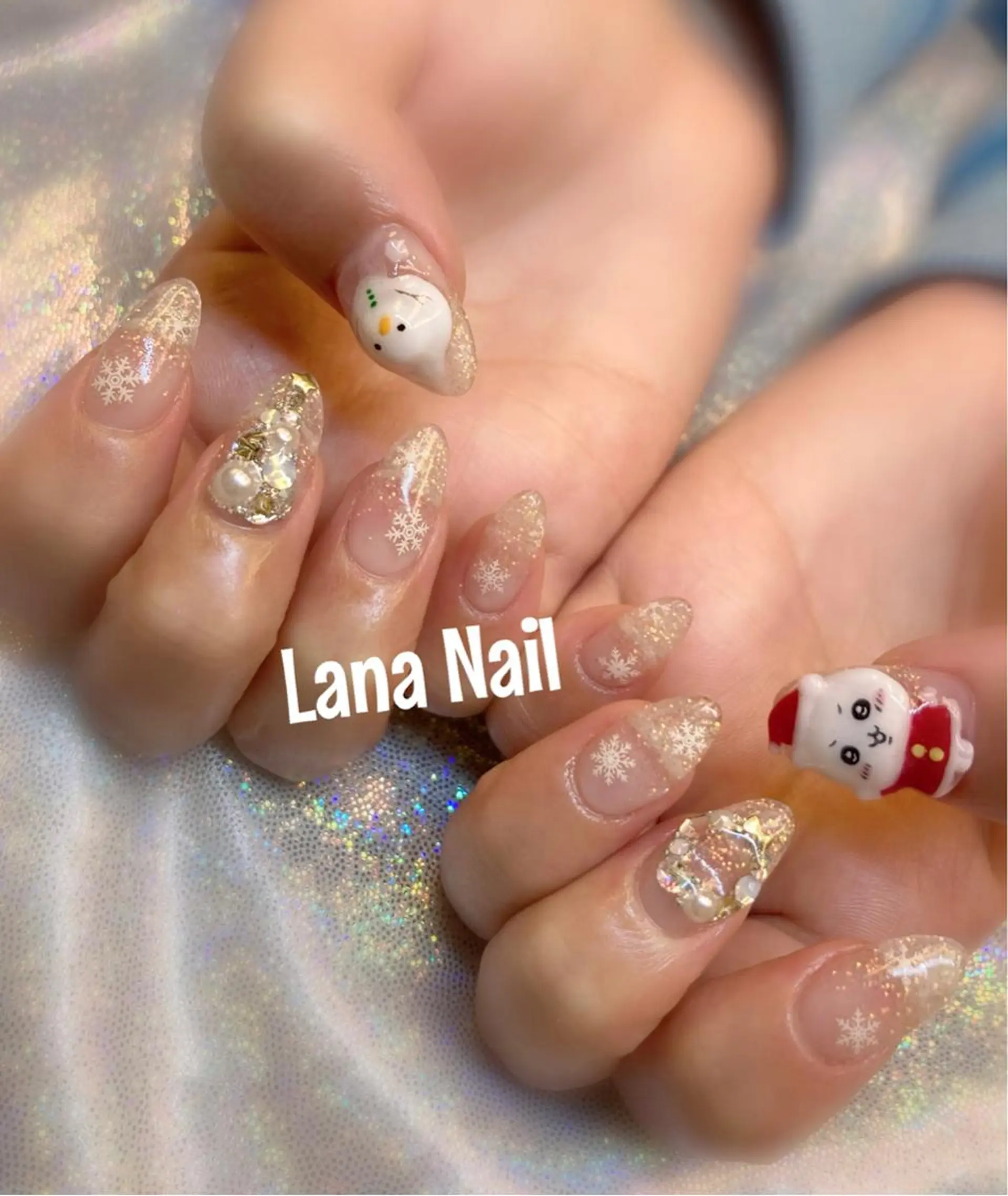 ネイル スカルプネイル Lana Nailのネイルデザイン