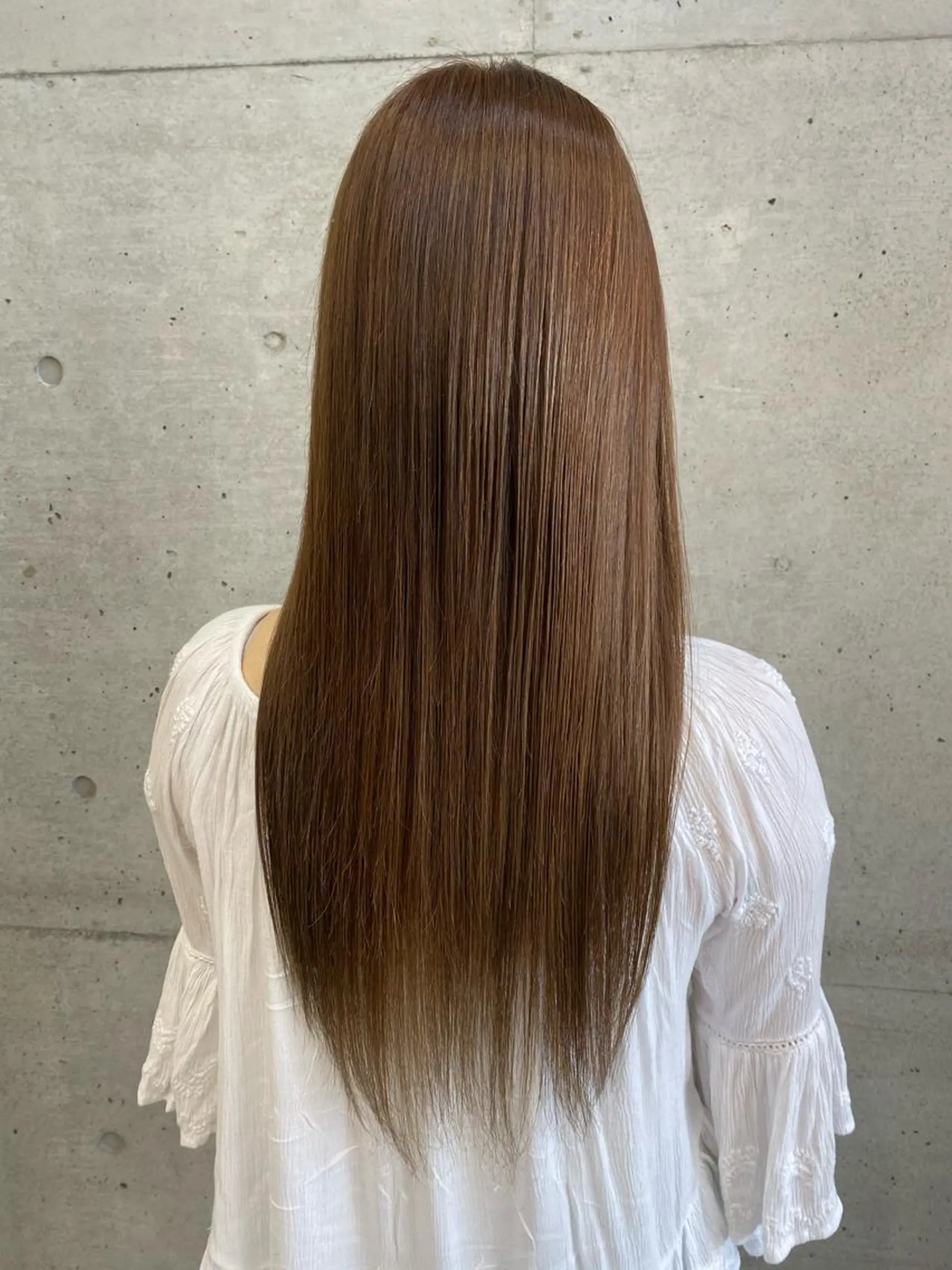 カラー ブリーチ トリートメント 大栗 佑也  髪質改善のヘアスタイル