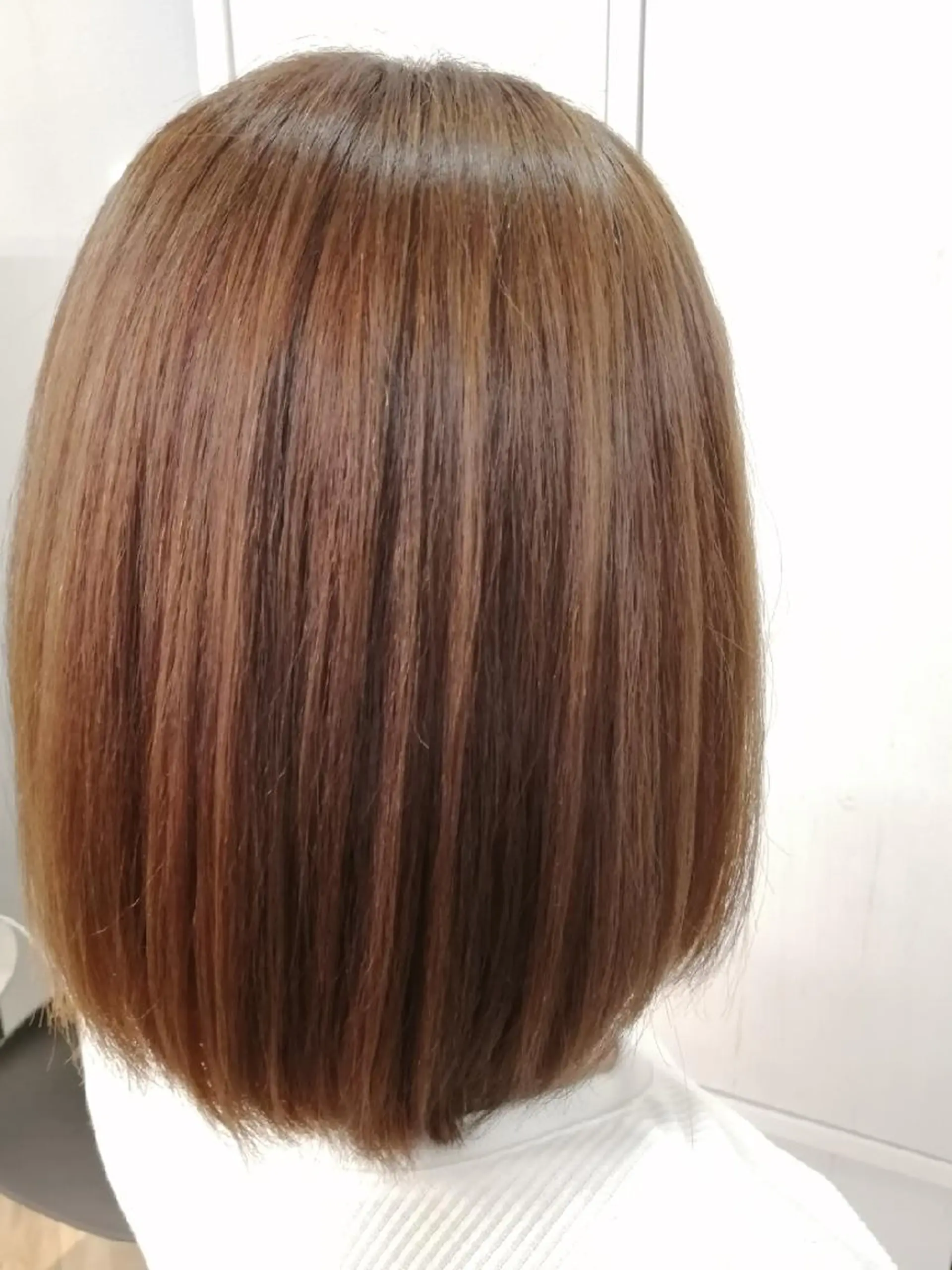 ショート カラー ヘアカラー トリートメント ✨METEO導入店✨ 髪質改善×縮毛矯正のヘアスタイル