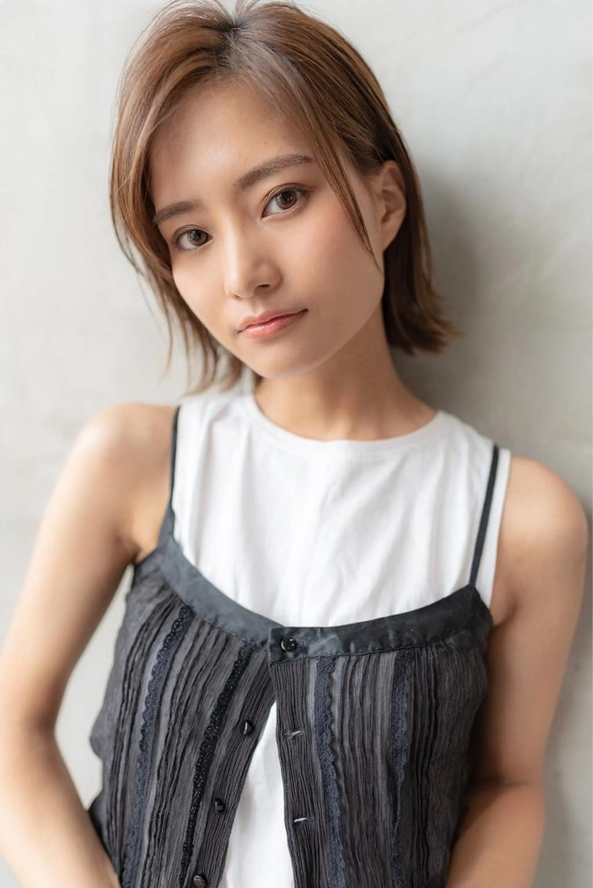 ミディアム カラー カット ヘアカラー トリートメント 🉐レイヤー/塩見 弘樹🉐渋谷のヘアスタイル