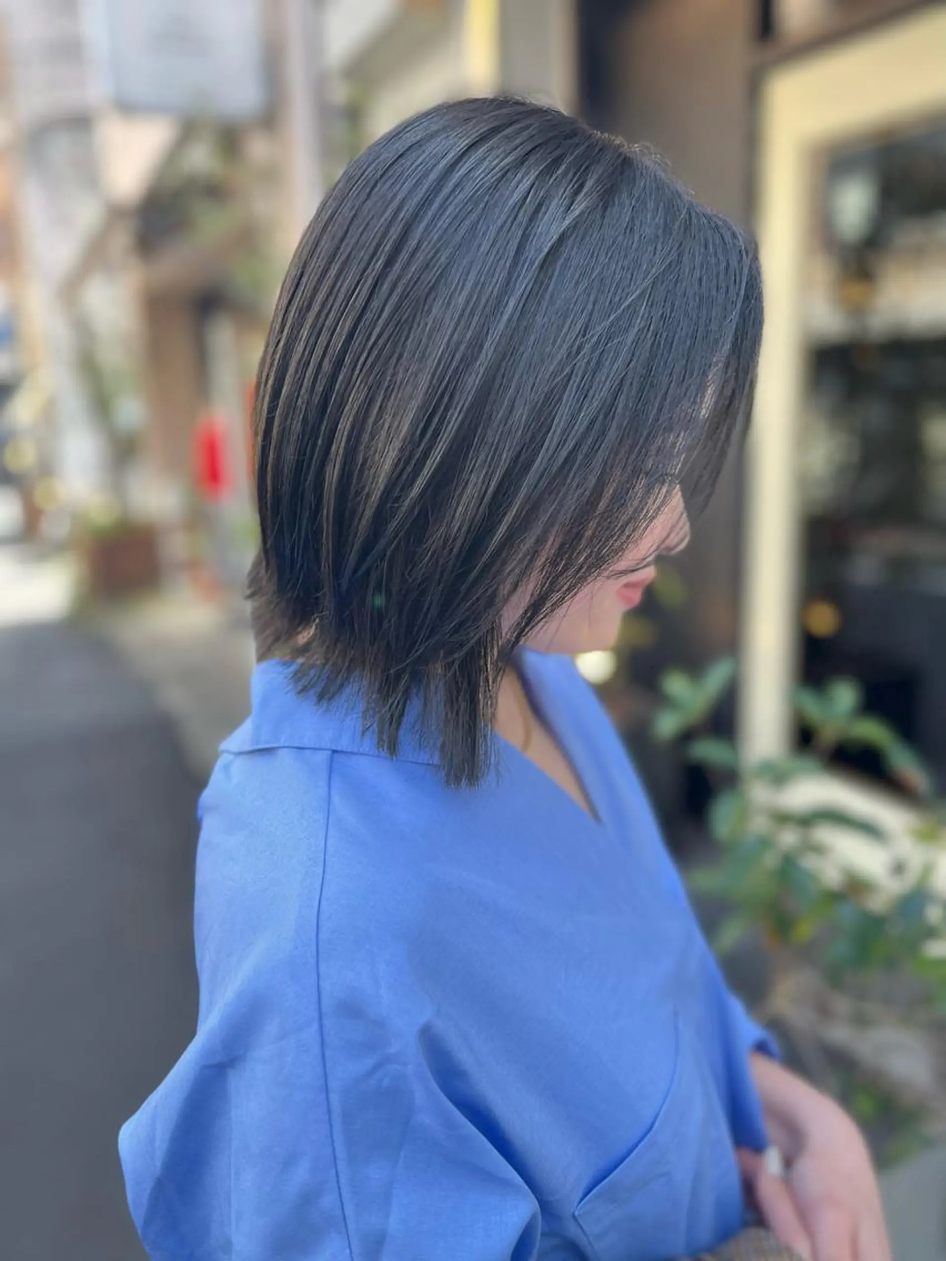 ショート 切りっぱなしボブ ボブ 【美髪を叶える】中谷 彰宏（アキ)のヘアスタイル
