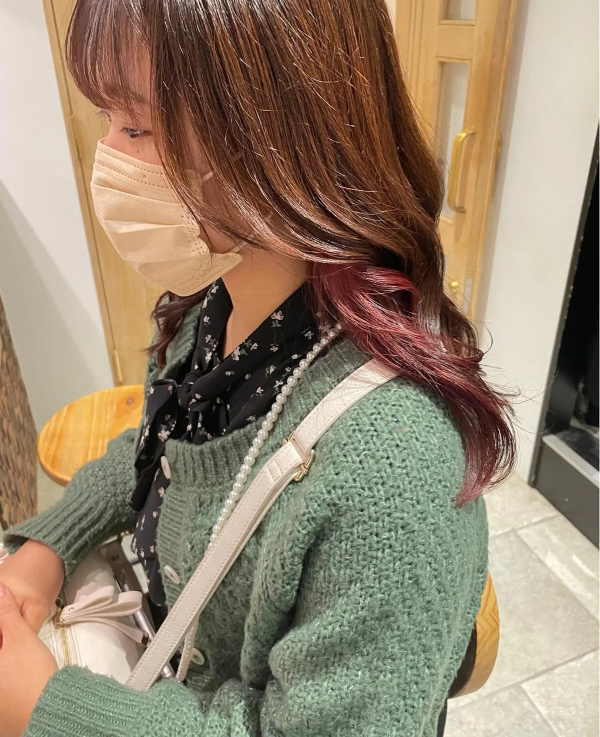 ロング カラー newi梅田🫧韓国 ヘア🫧sakiのヘアスタイル