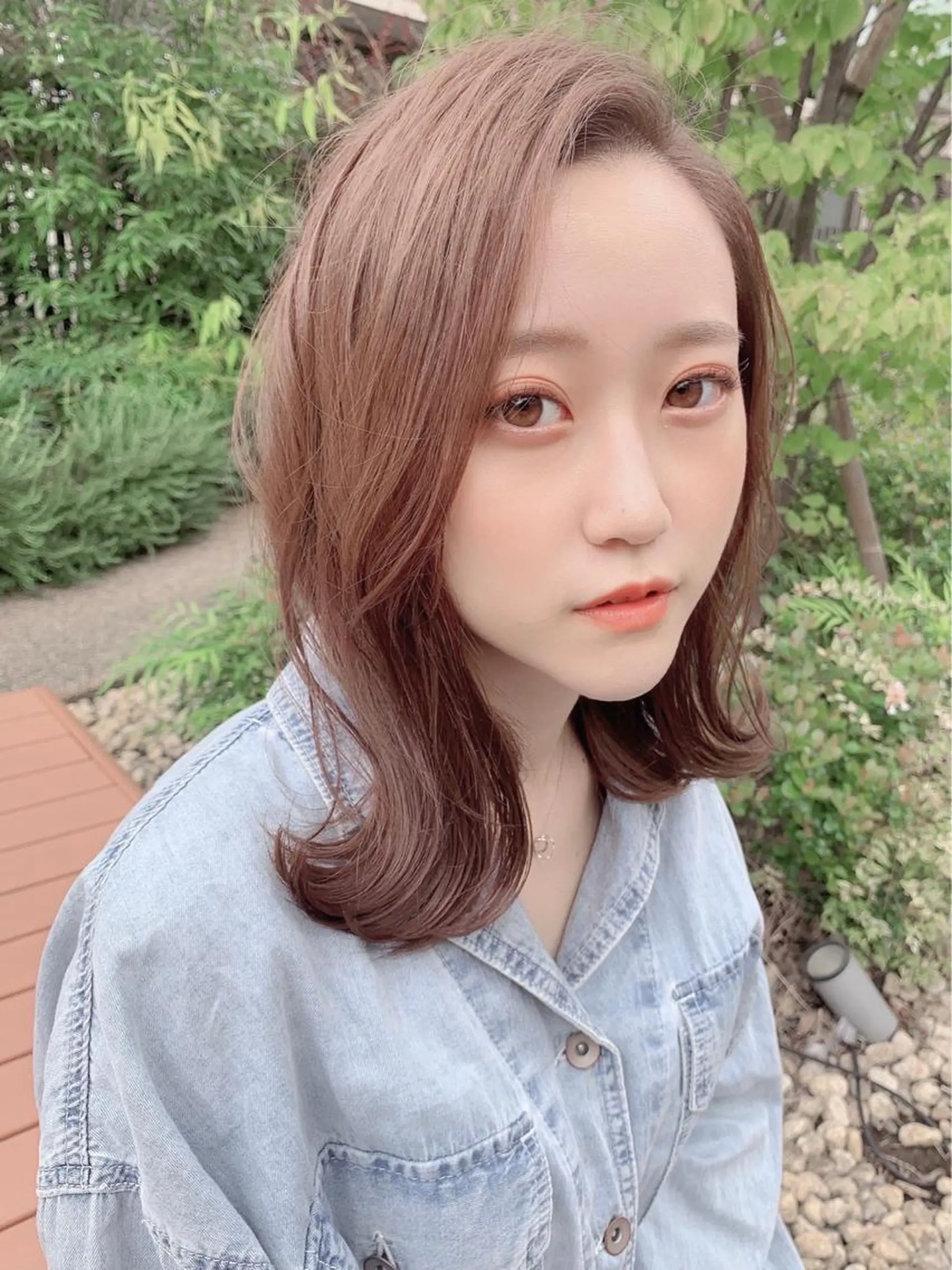 ミディアム カラー パーマ ヘアアレンジ 【公式】amble luxe池袋東口🩷のヘアスタイル