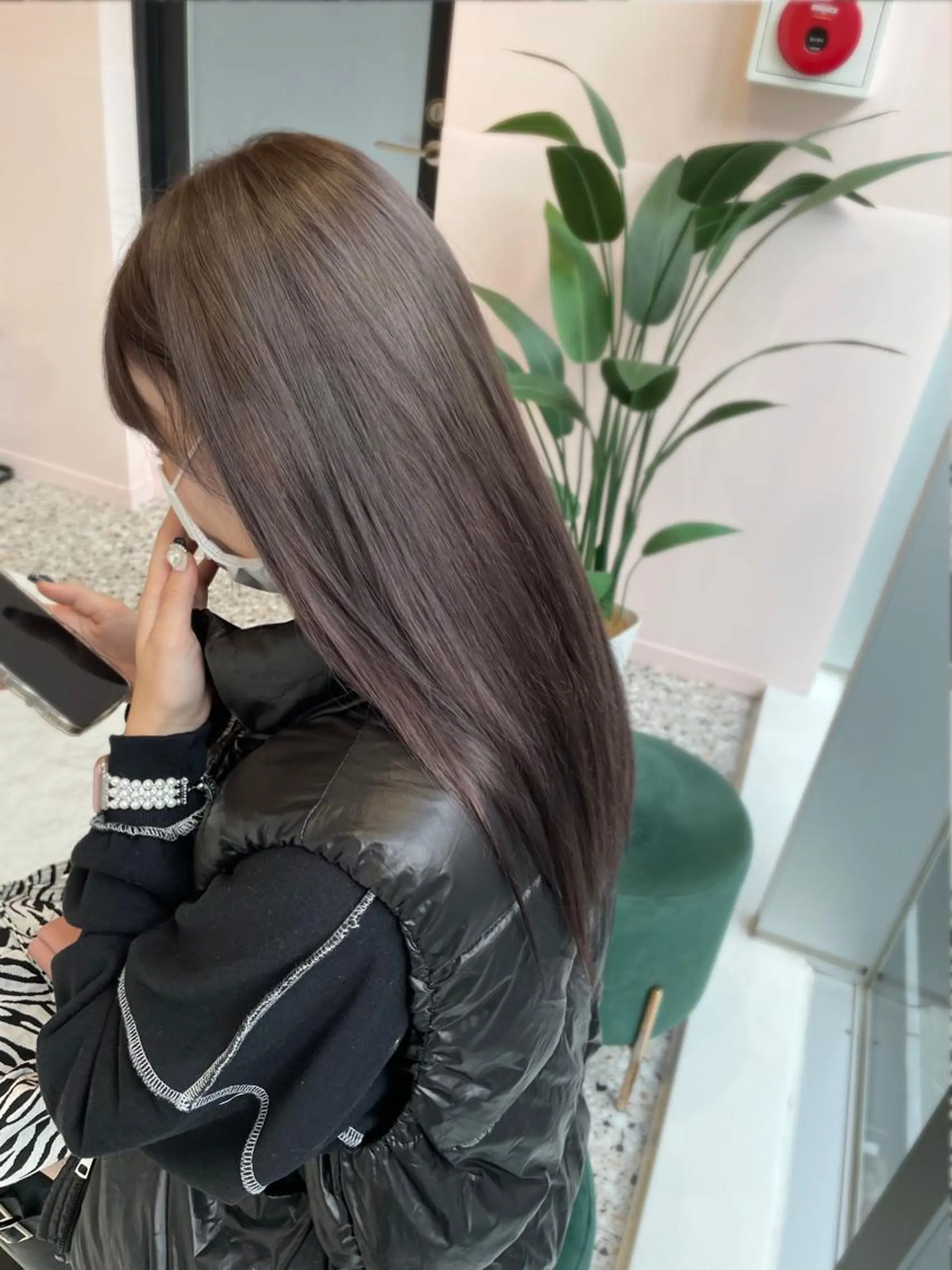 ロング レイヤー/ハッシュ 渋谷/サッタのヘアスタイル