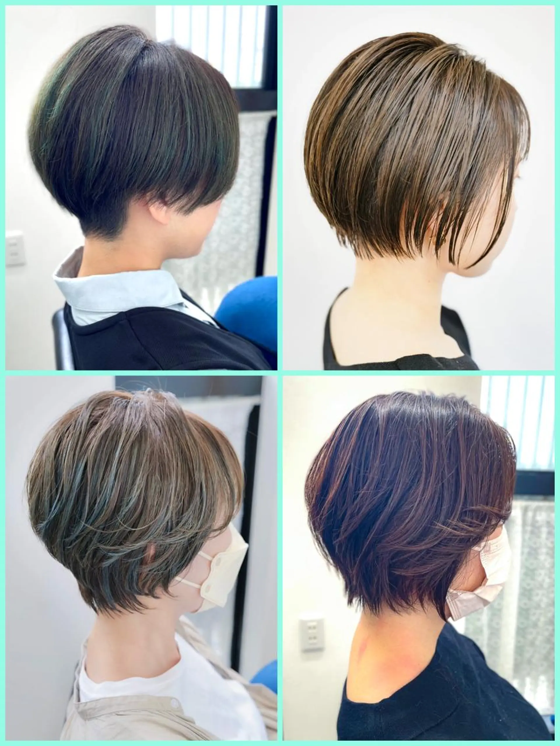 ショート ショートヘア カット 【半個室サロン】 山本　崇仁のヘアスタイル