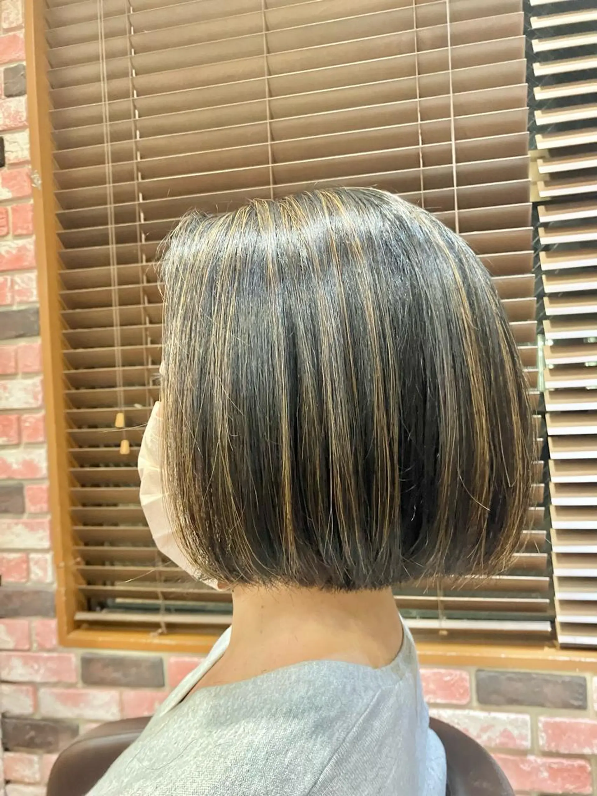 ショート カラー カット ヘアカラー トリートメント 髪質改善 LIME 長野駅のヘアスタイル