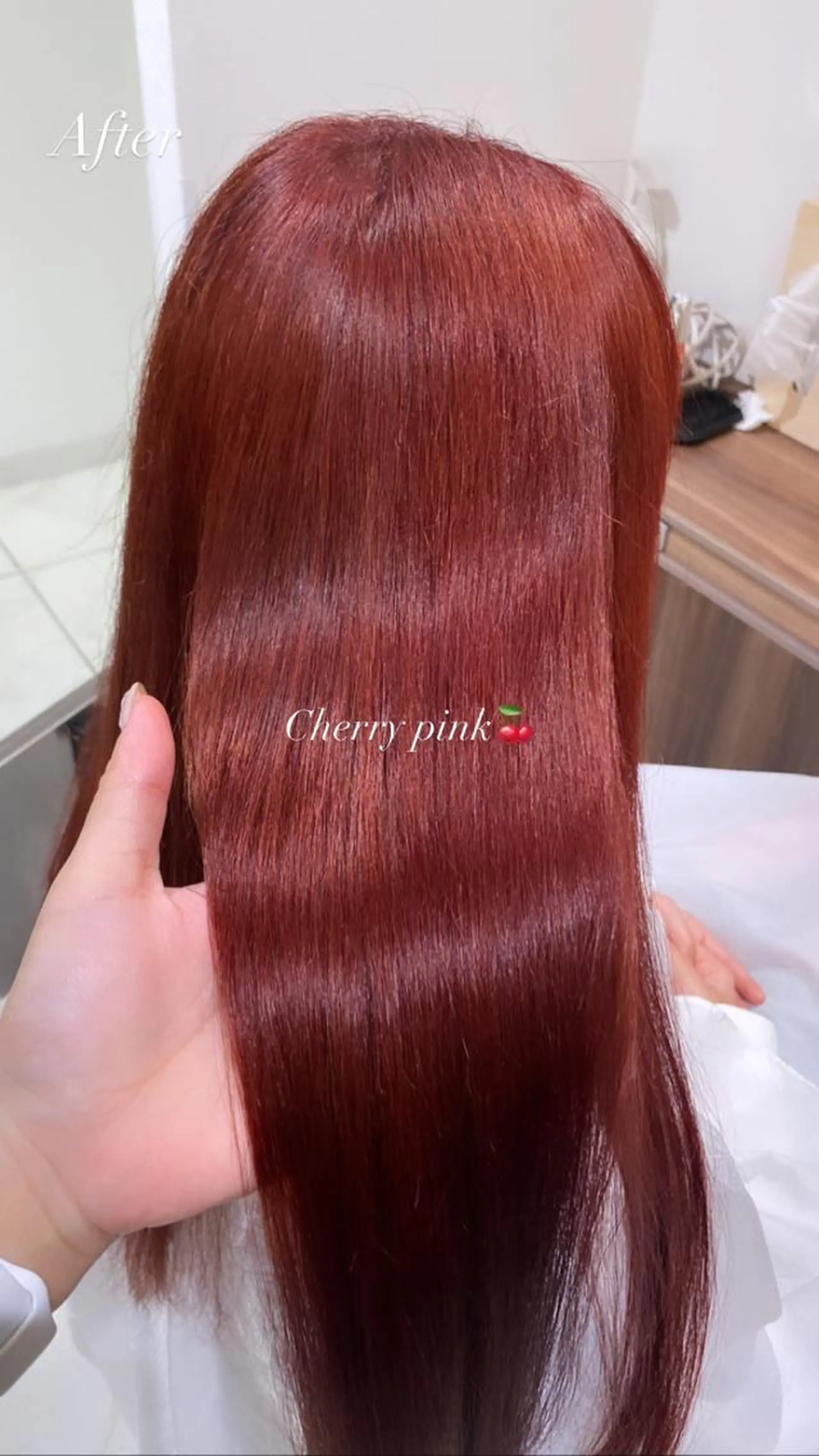 ロング カラー 🕯コバ/レイヤー/ 美髪縮毛🕯のヘアスタイル