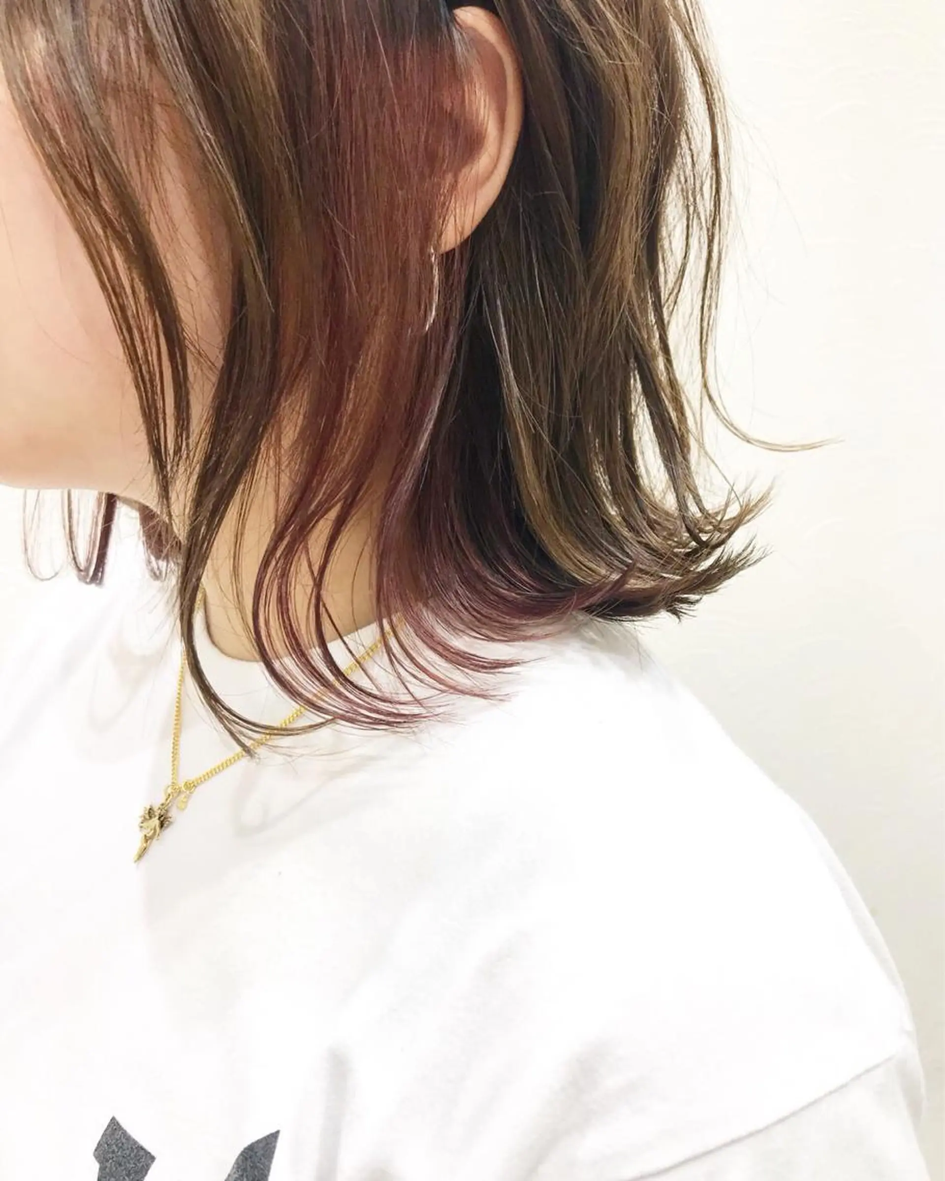 カラー なかの たくみのヘアスタイル