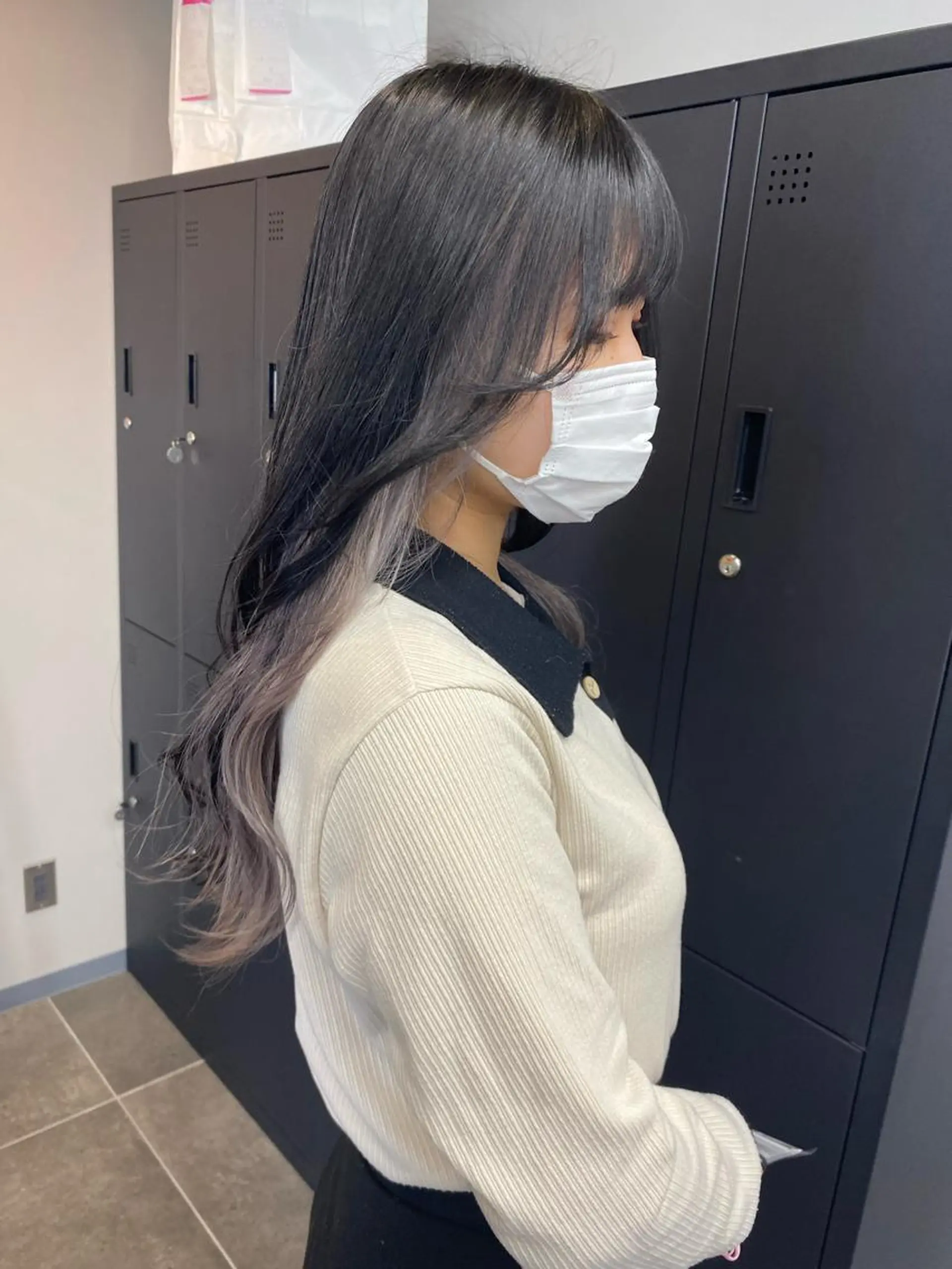 ロング maco 艶感ハイトーン🦋のヘアスタイル