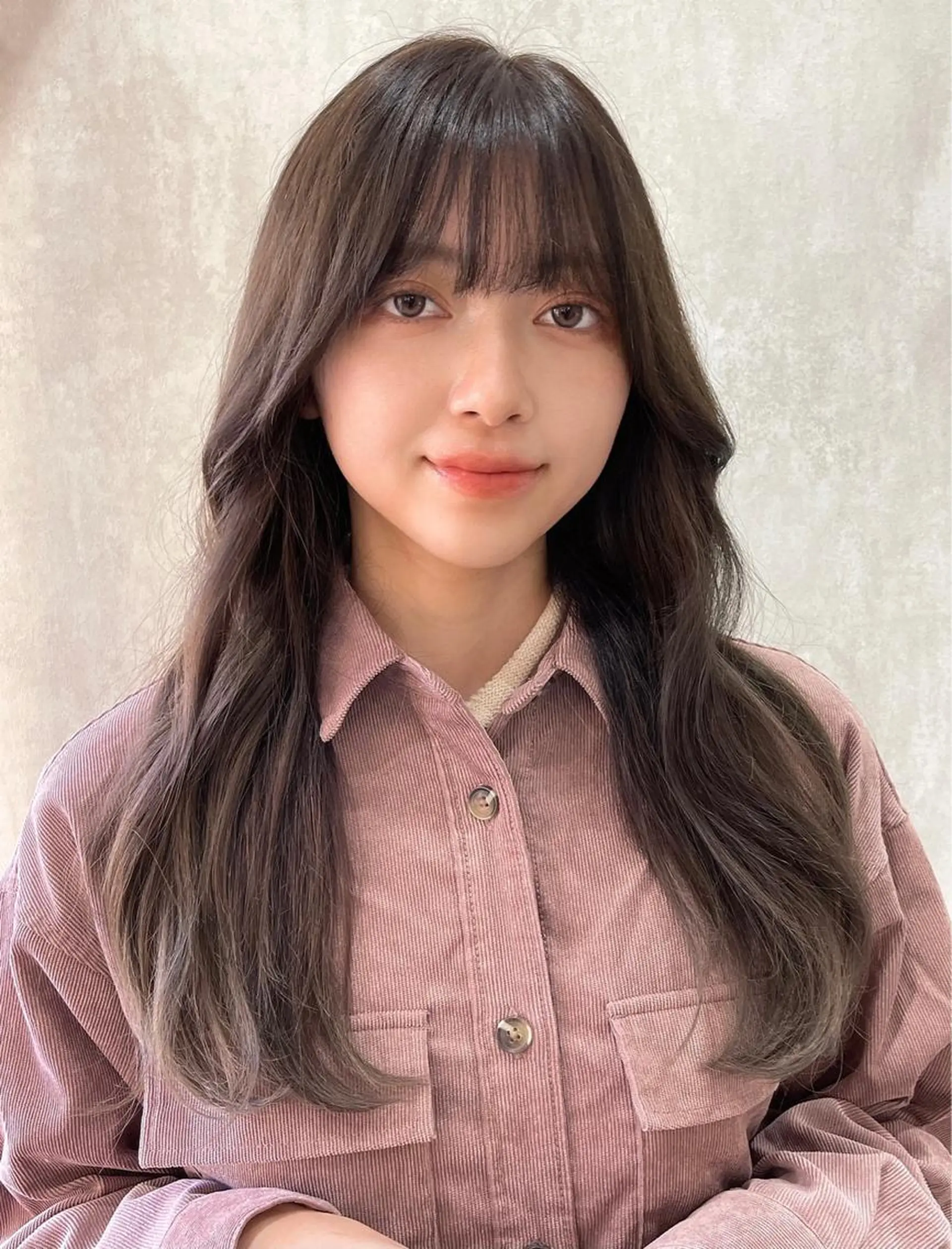 ロング カット ヘアカラー トリートメント 池袋/韓国レイヤー /髪質改善🤍芹奈のヘアスタイル