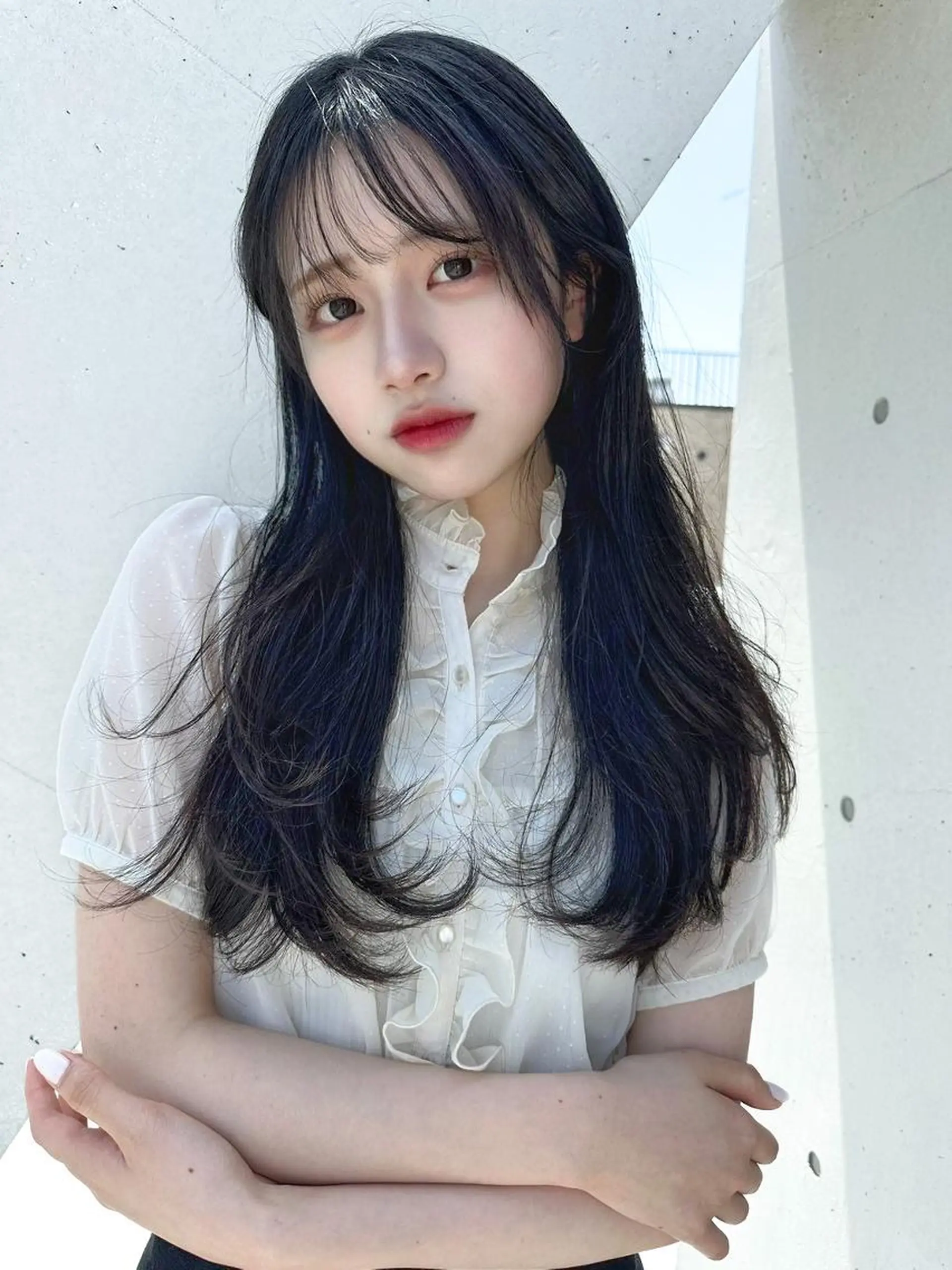 ロング 🤍透明感🤍 トレンドヘア🤍のヘアスタイル