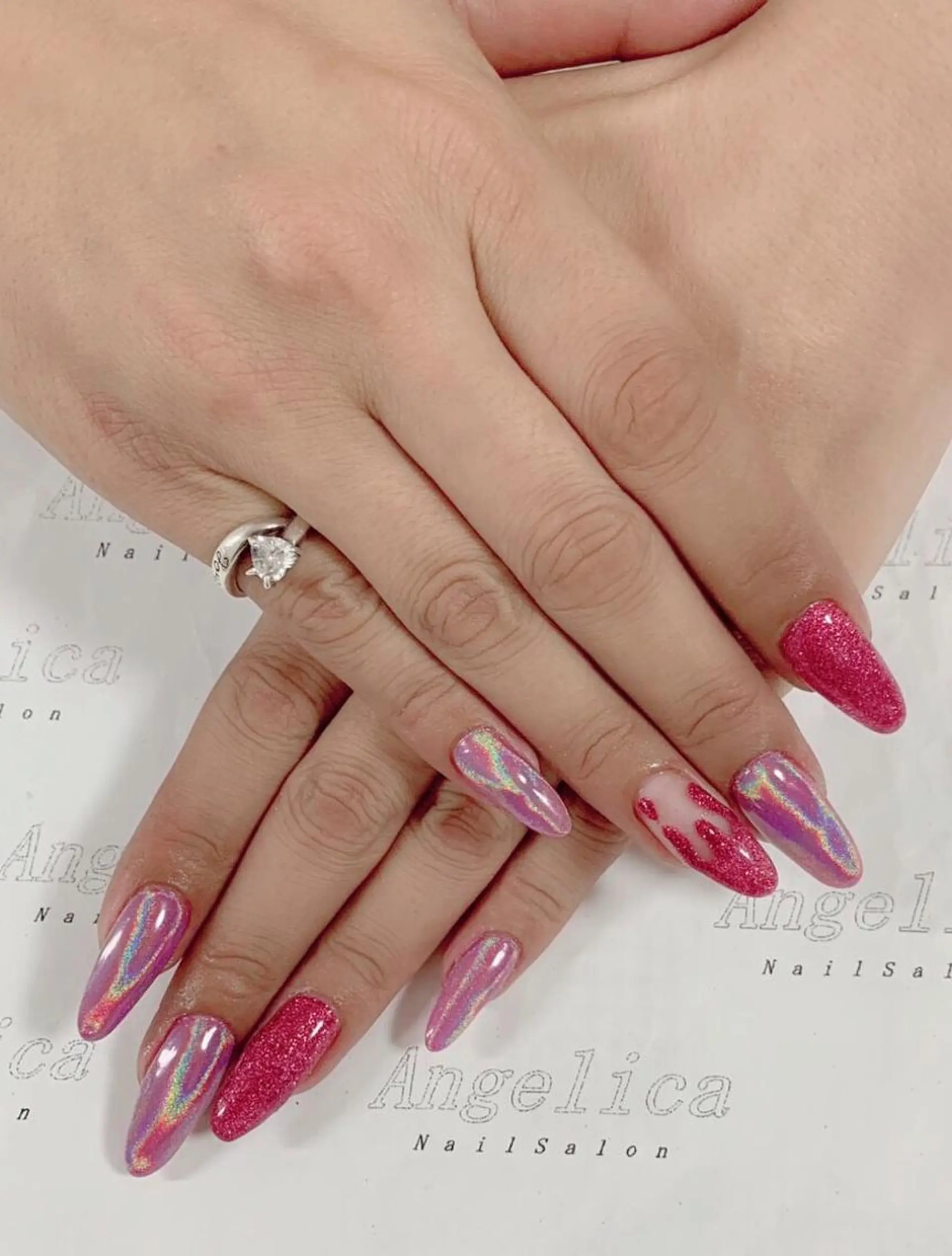 ネイル Angelica ネイリストのネイルデザイン
