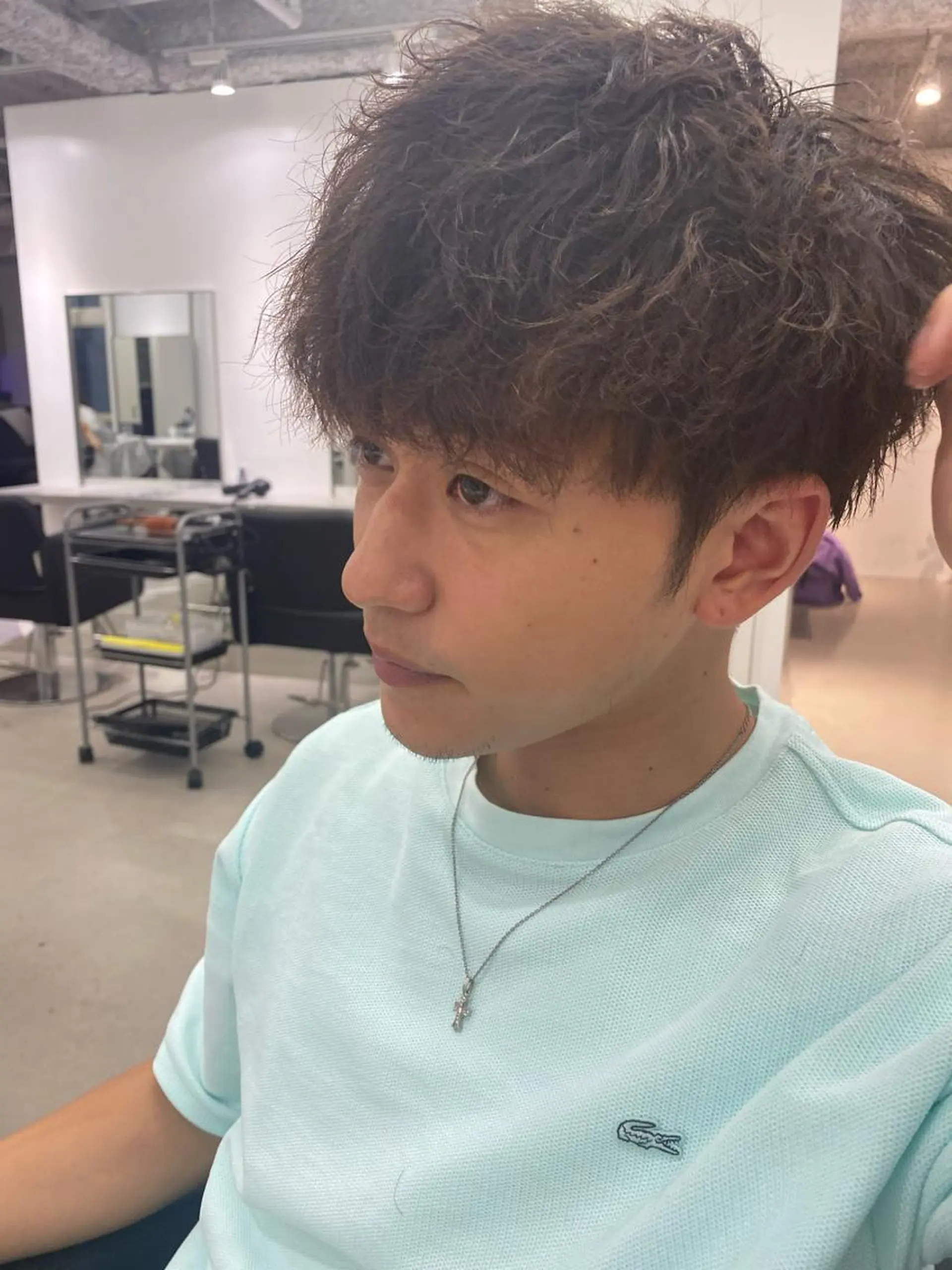 メンズ カット パーマ 【代表】 辻龍樹のヘアスタイル