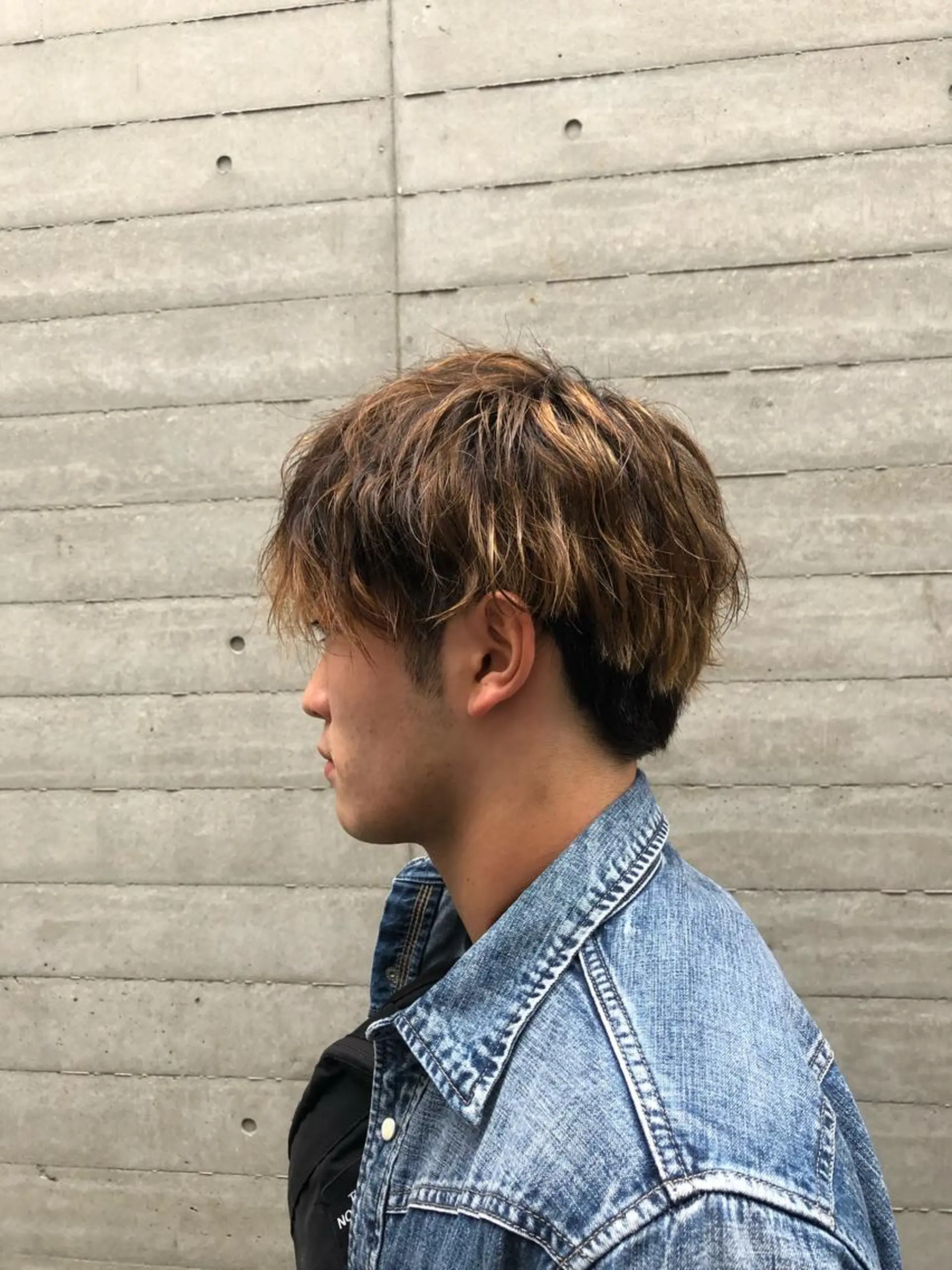 メンズ ✨色持ちの良い艶 カラー✨蟹江真世のヘアスタイル