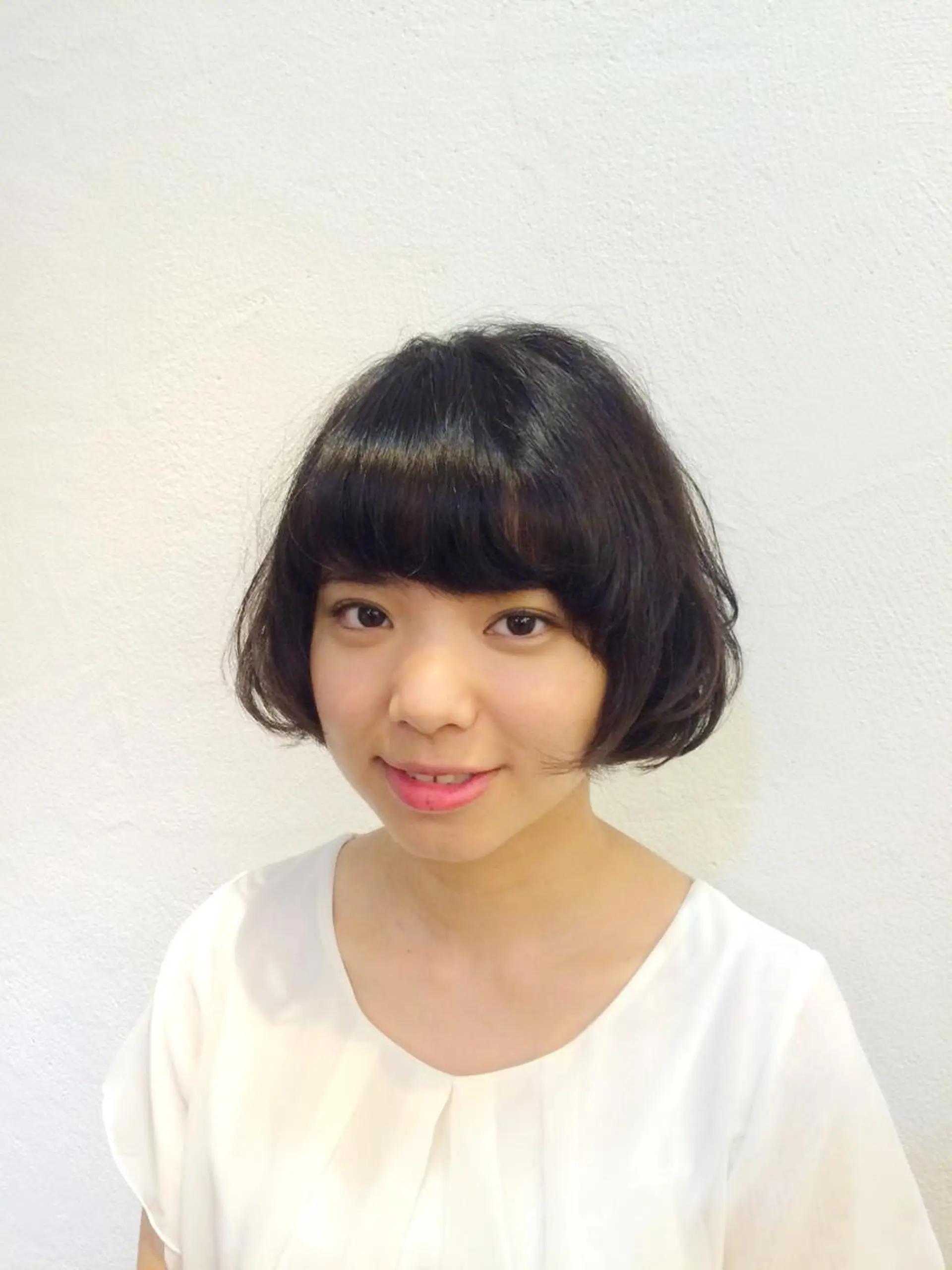 ショート パーマ 【白髪ぼかし 専門GBG】自由が丘のヘアスタイル