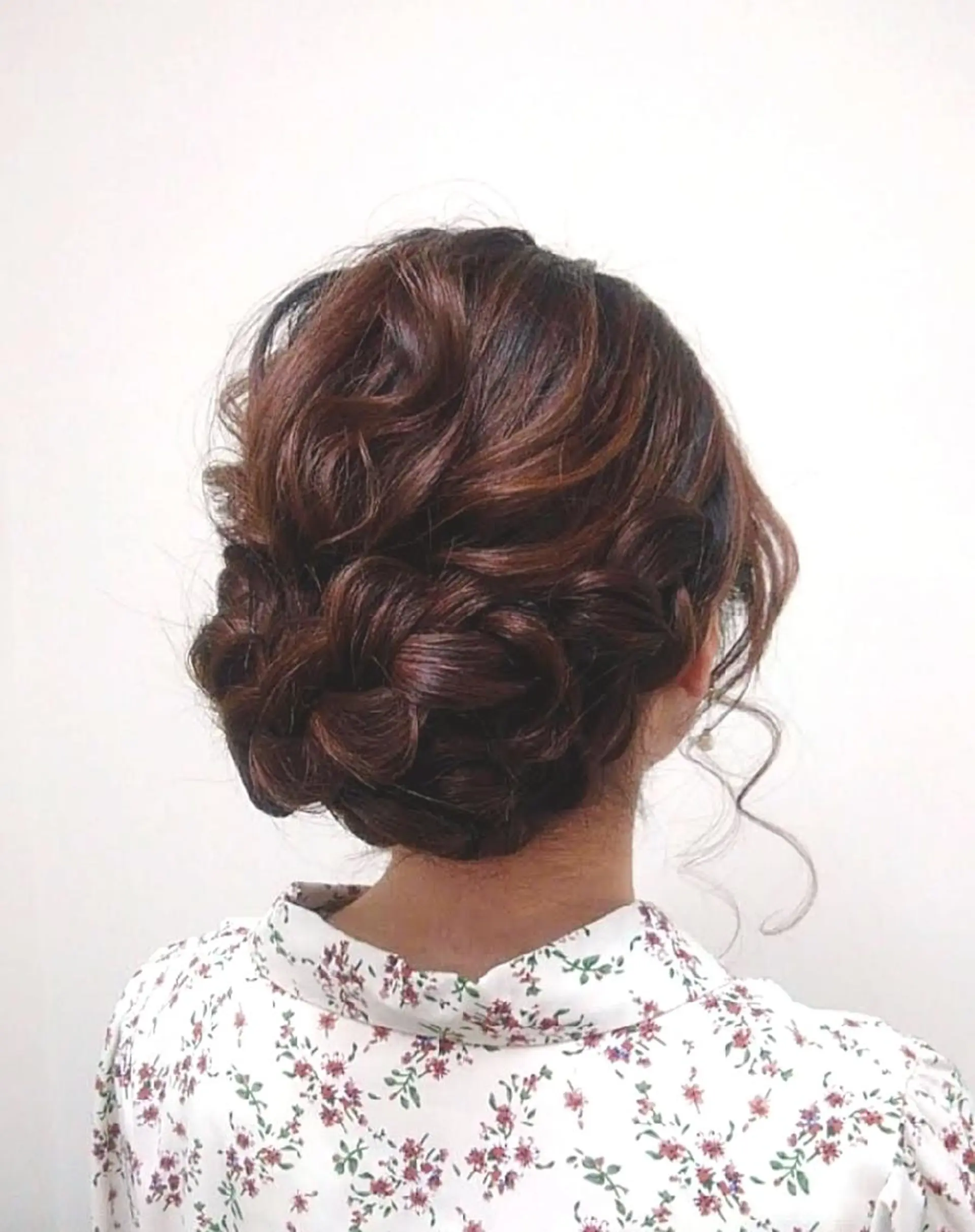 セミロング ヘアアレンジ Hair&Make  Delight*のヘアスタイル