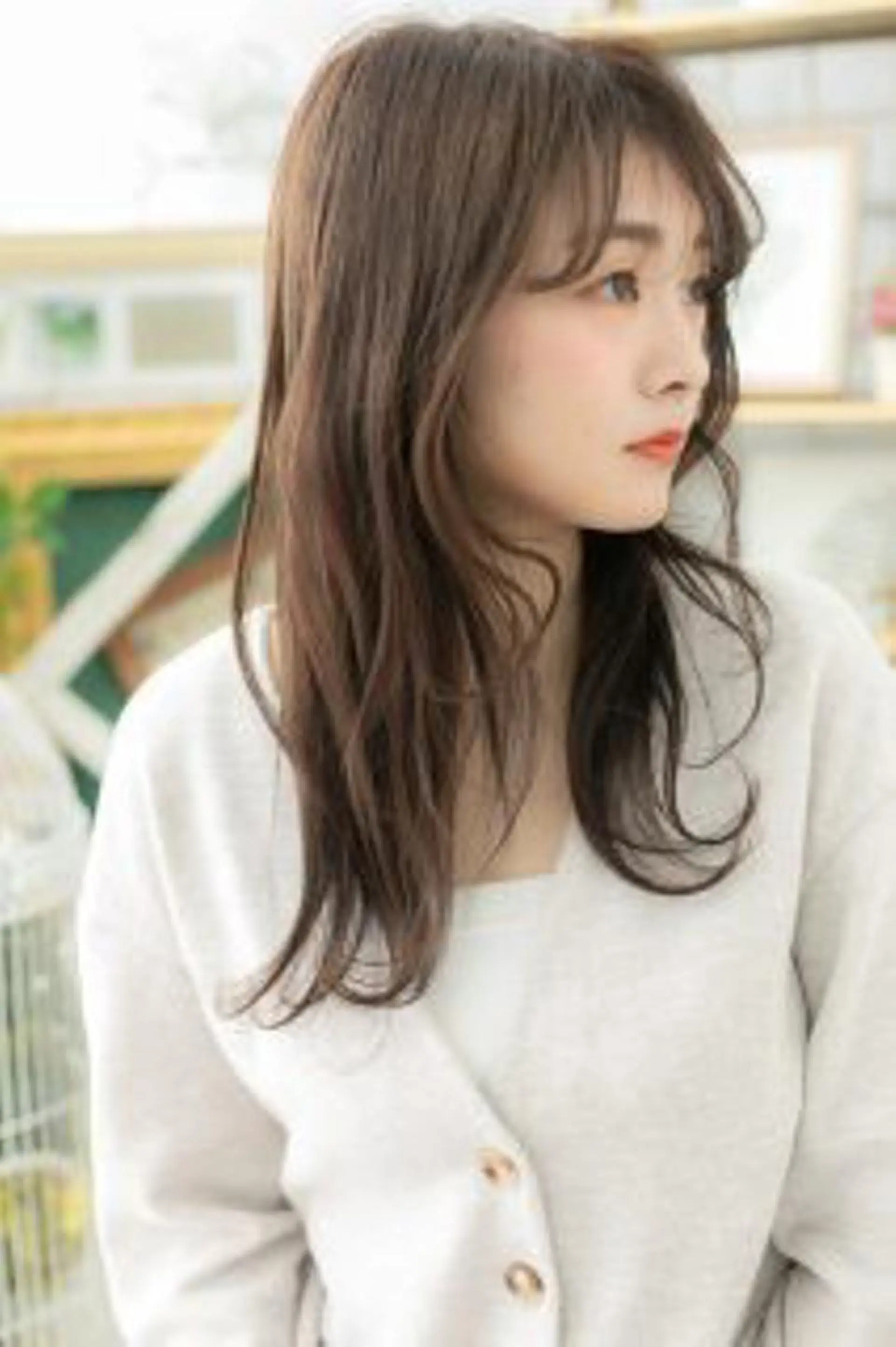 ロング カラー パーマ 出川 宙☘️のヘアスタイル