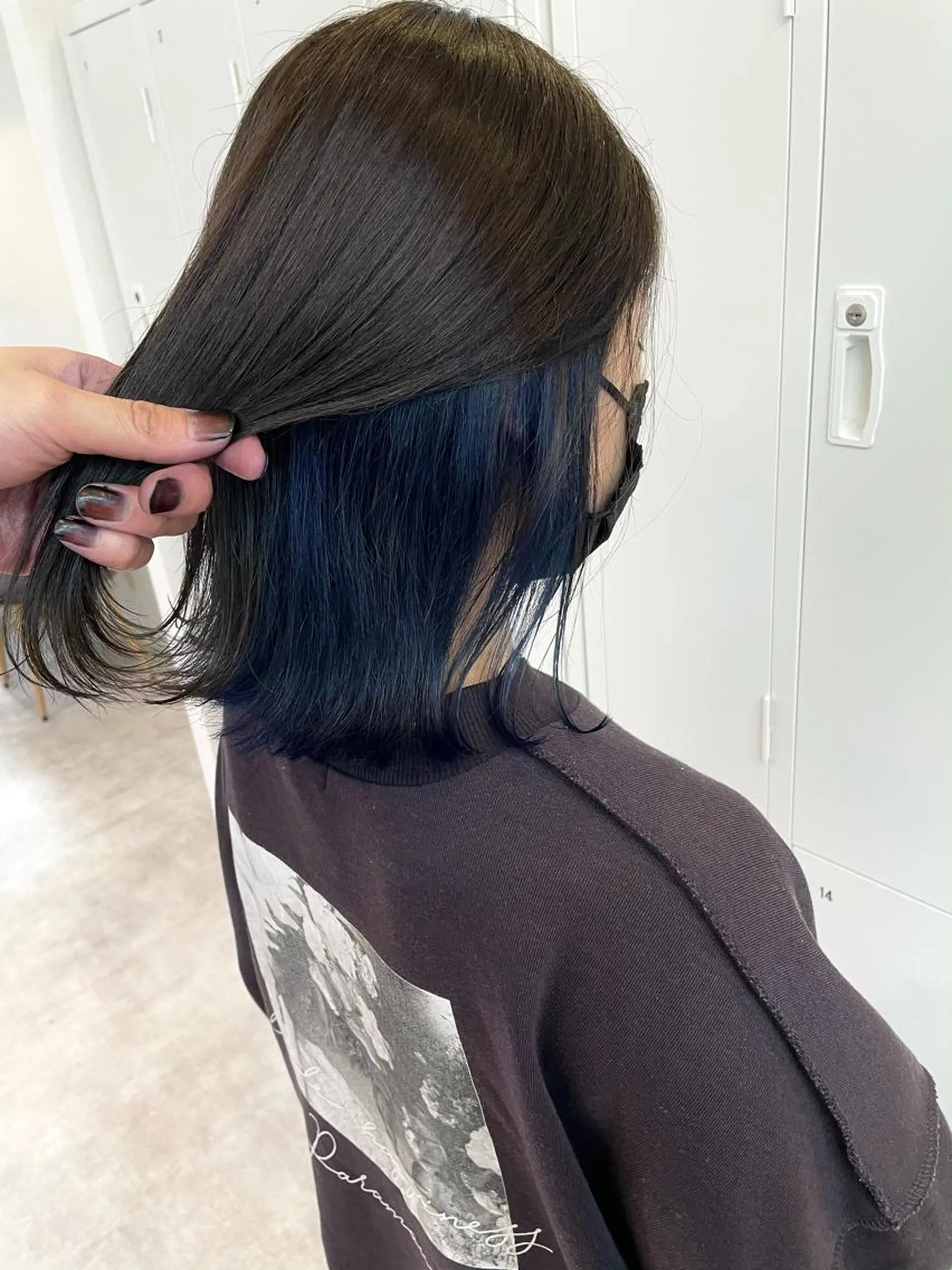 ミディアム 田中大星 /ボブ 縮毛矯正のヘアスタイル