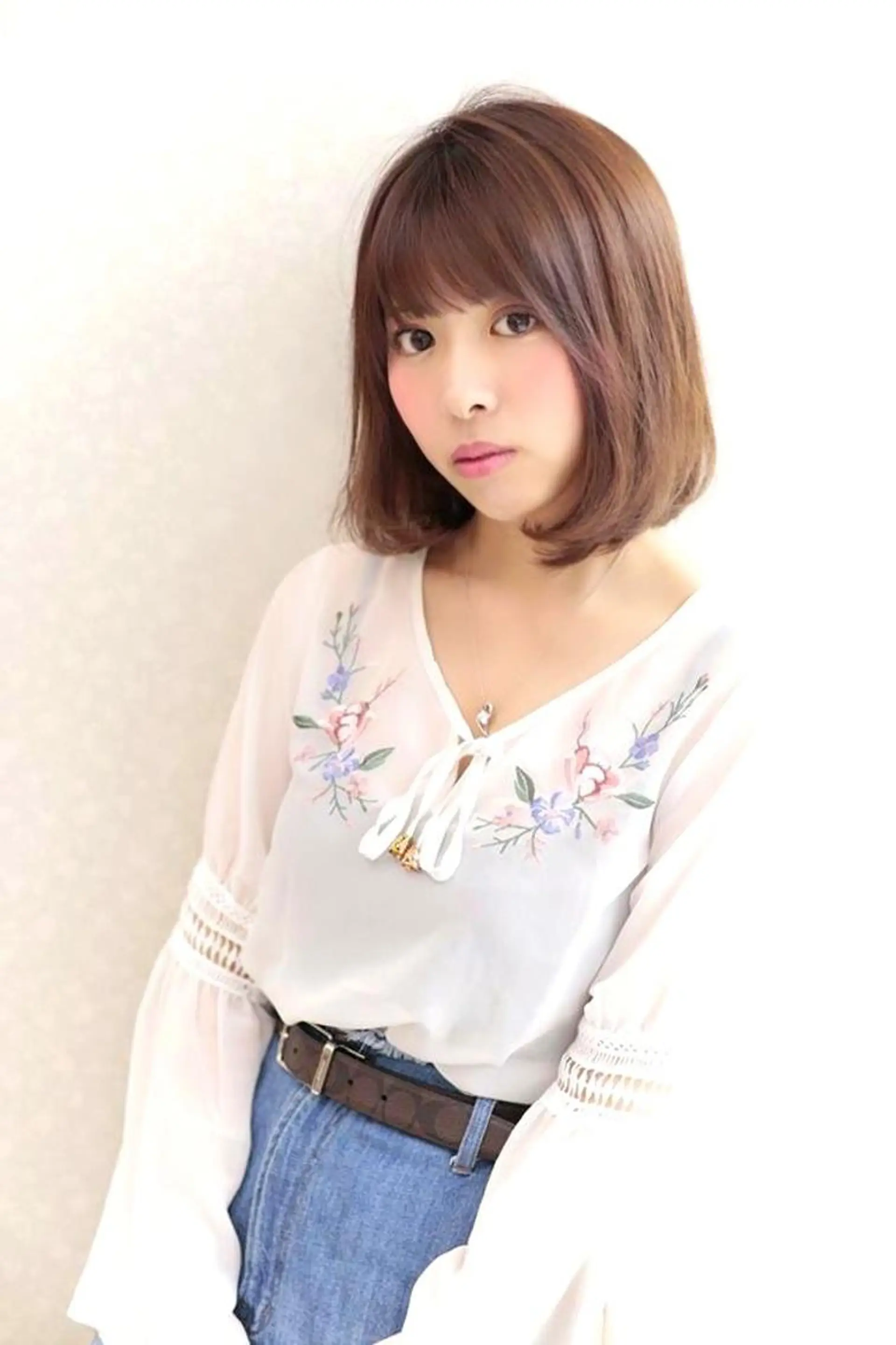 ショート ボブ 小顔カット 青木 大輔のヘアスタイル