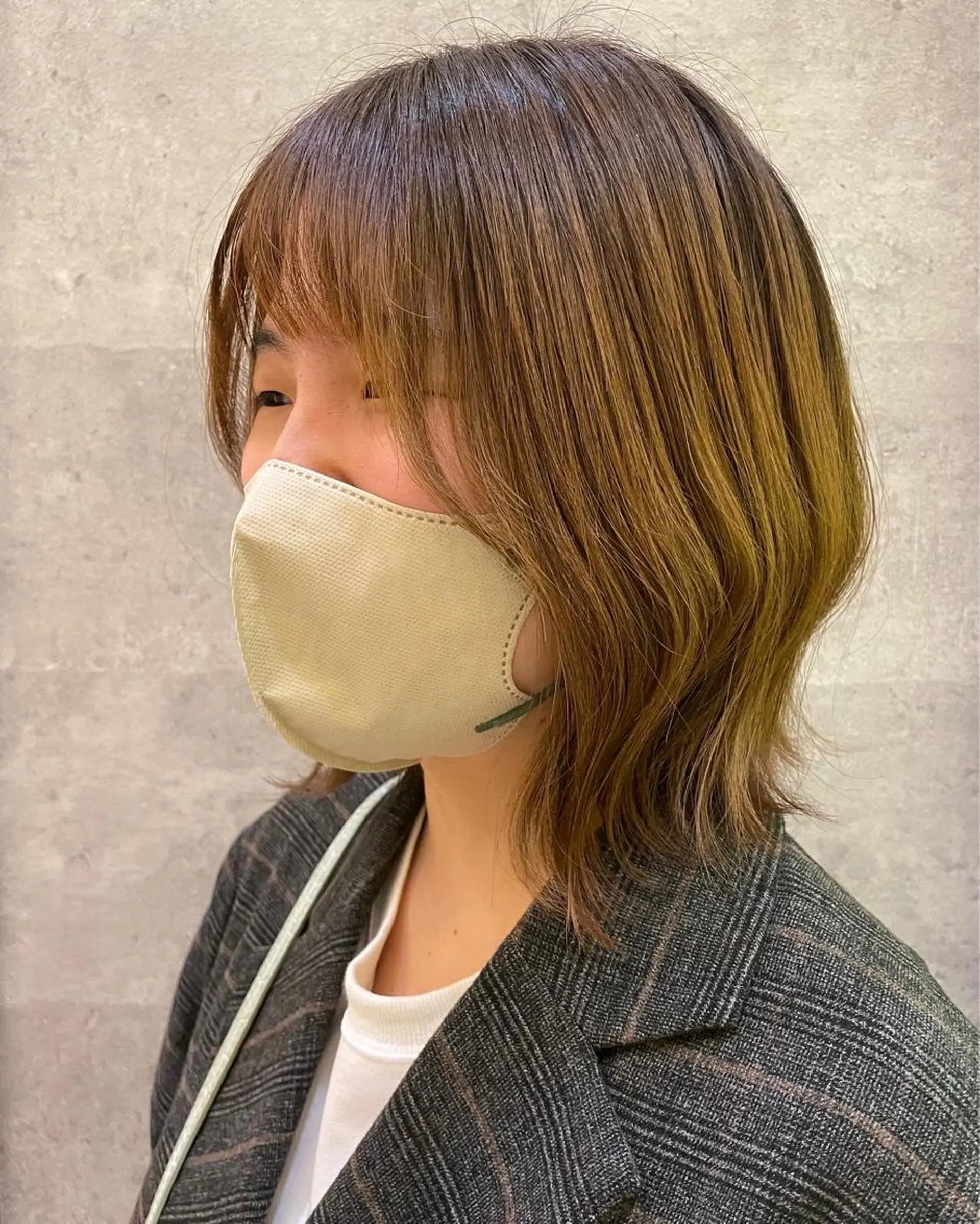 ミディアム 山口 夏季のヘアスタイル