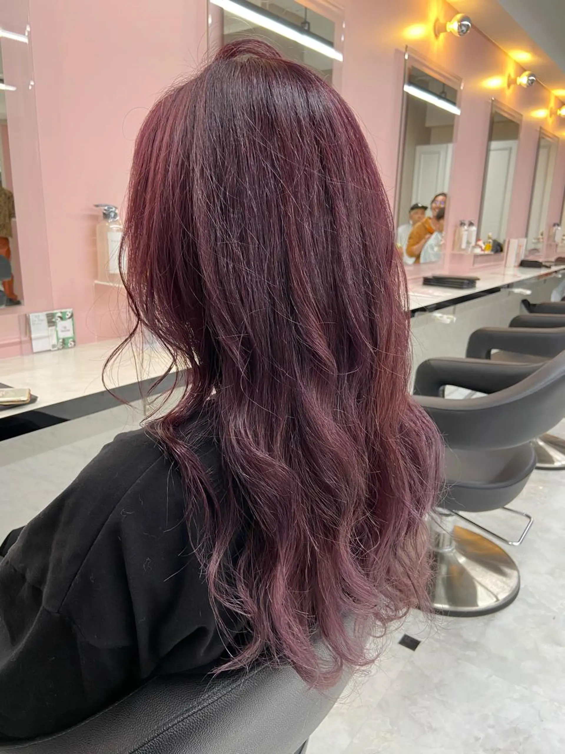 ロング カラー ヘアアレンジ 💖艶と似合わせ💖 カラーカット💖のヘアスタイル