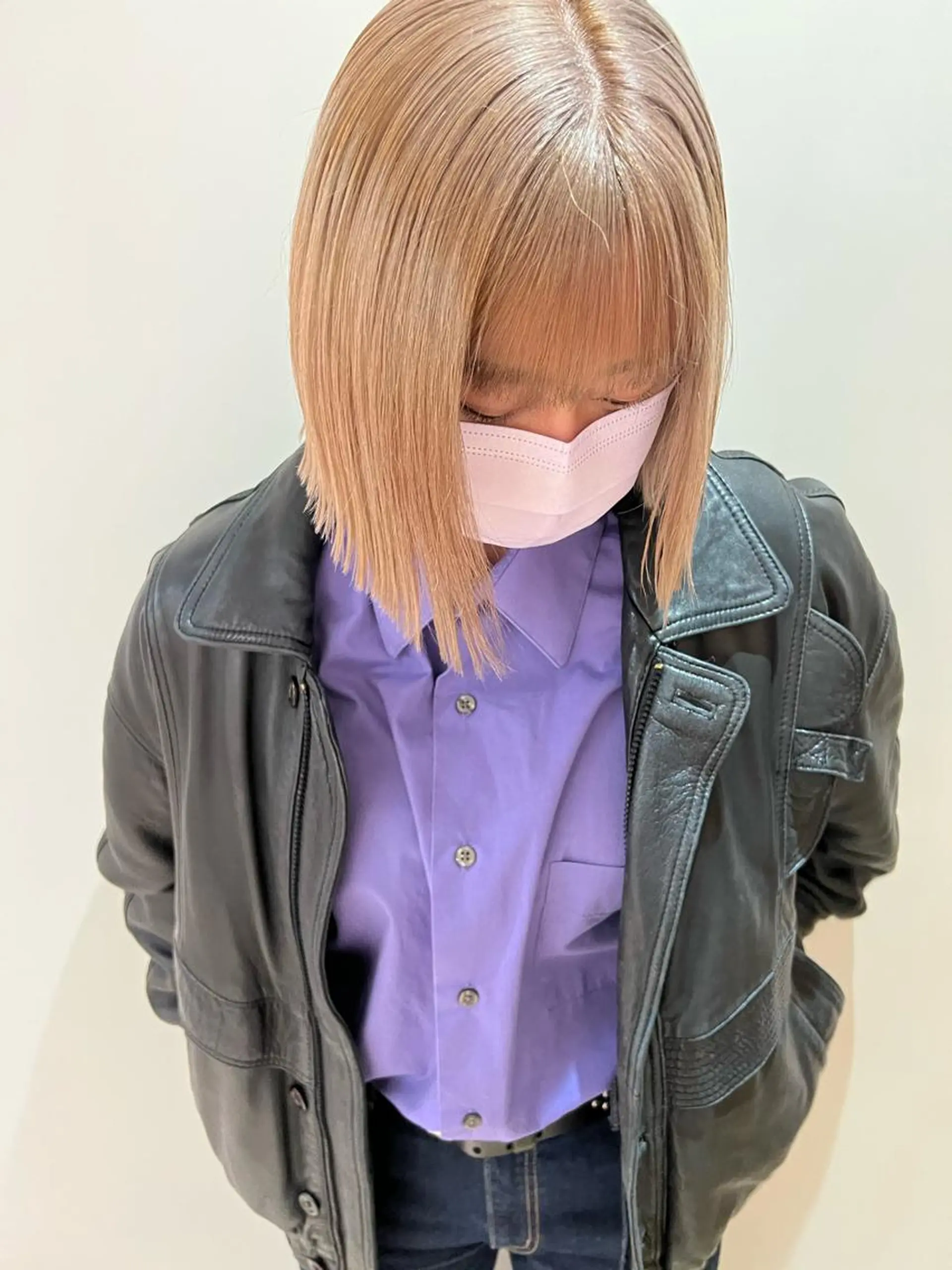 ショート カラー ヘアカラー MARU パーマ/レイヤーのヘアスタイル