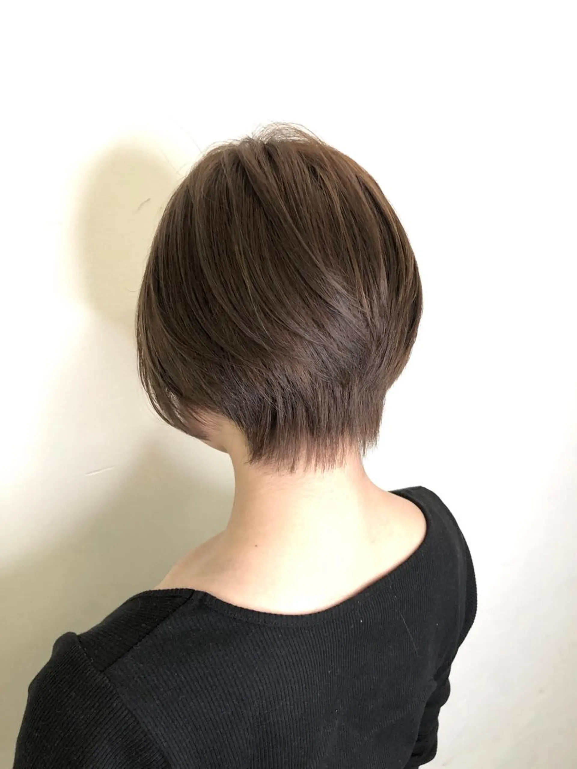 ショート カラー カット ヘアカラー トリートメント brace今里店店長 加井直樹のヘアスタイル