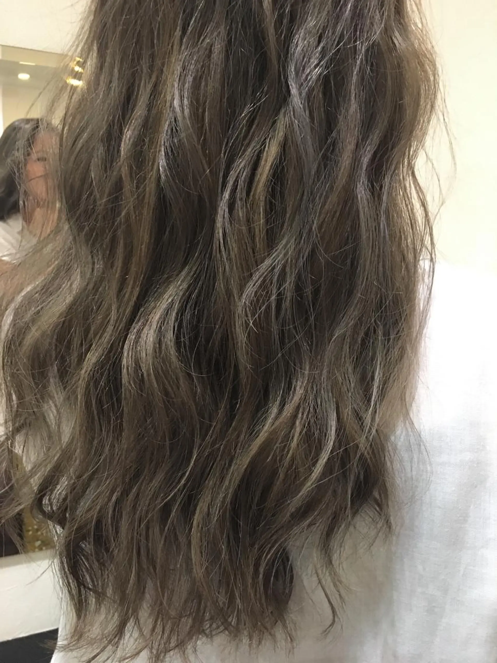 ロング カラー ヘアアレンジ IVY villa Suzu.のヘアスタイル