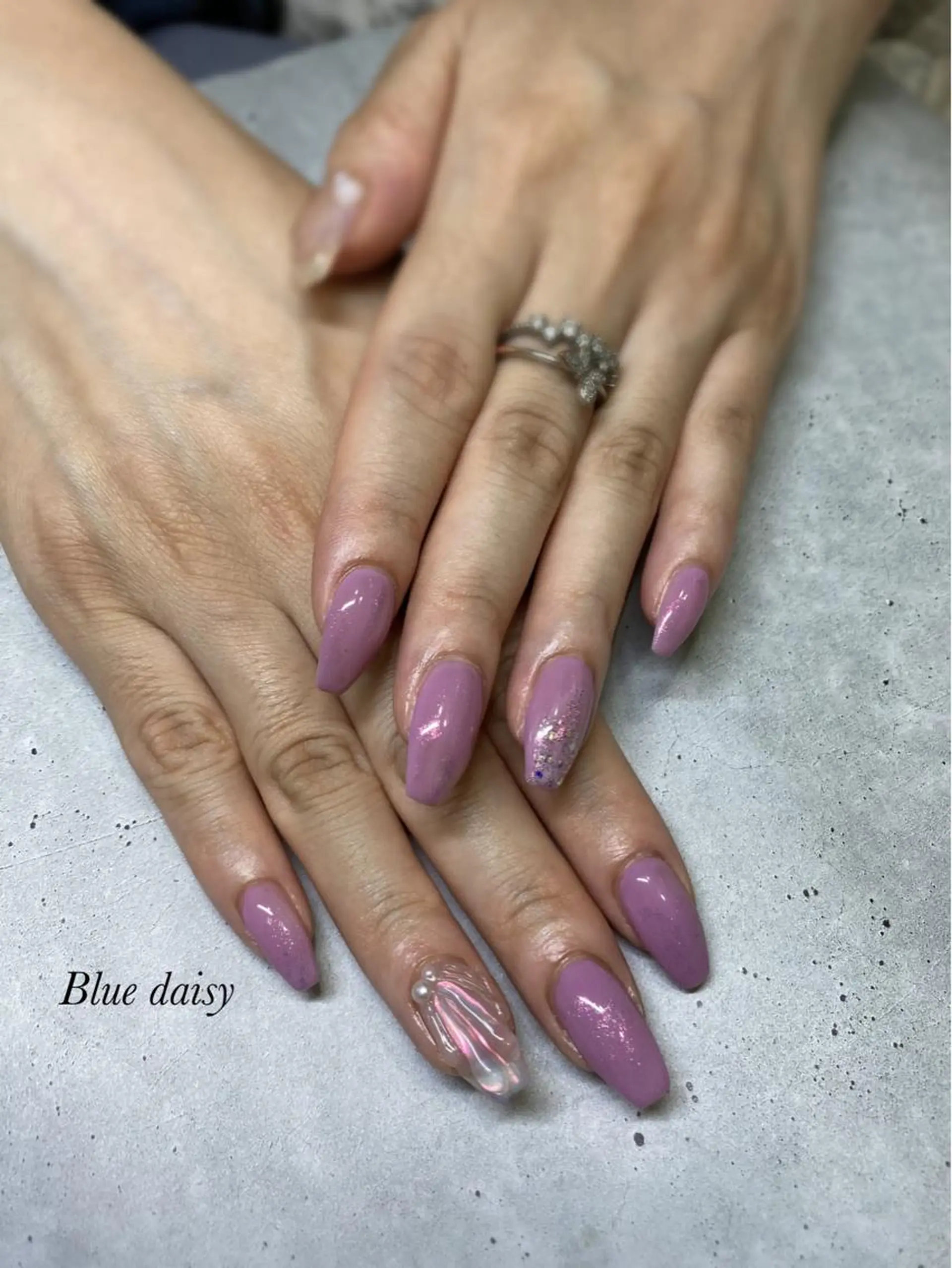 ネイル Blue daisy 栄本店のネイルデザイン