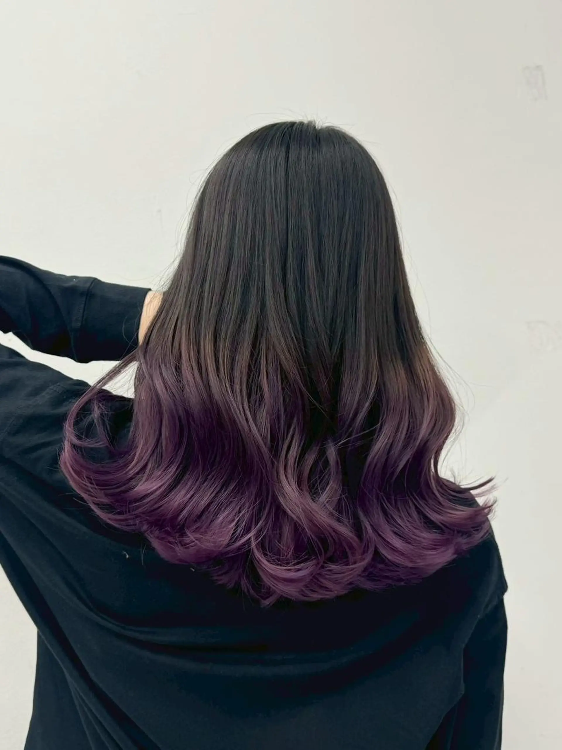 カラー ロング アディクシーカラー アッシュ ブルーカラー ダークアッシュ グレージュ 【公式】amble luxe池袋東口🩷のヘアスタイル