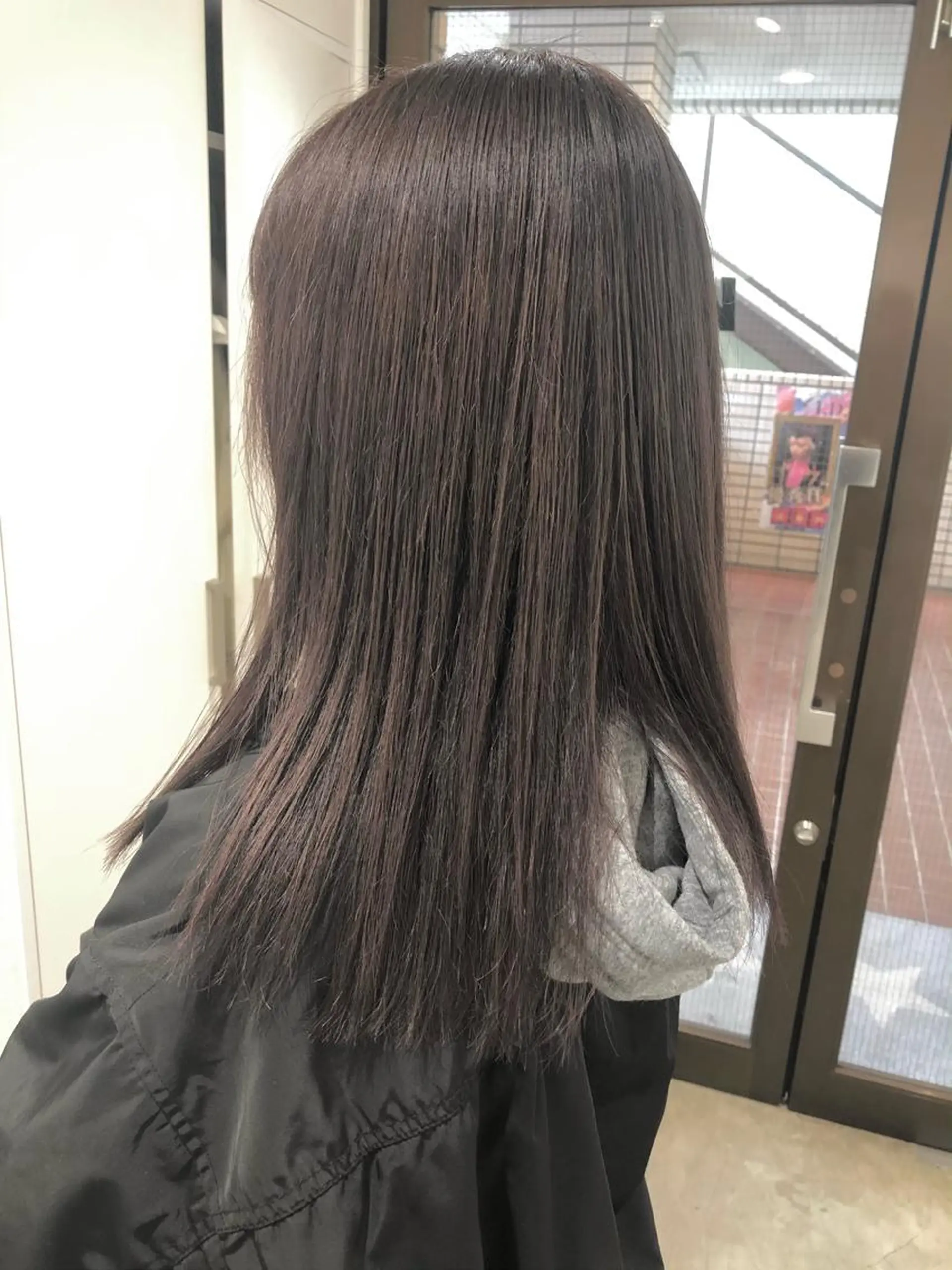 セミロング カラー アッシュ ラベンダーカラー ラベンダーアッシュ ヘアカラー 🤍2nd🤍田所 美希のヘアスタイル