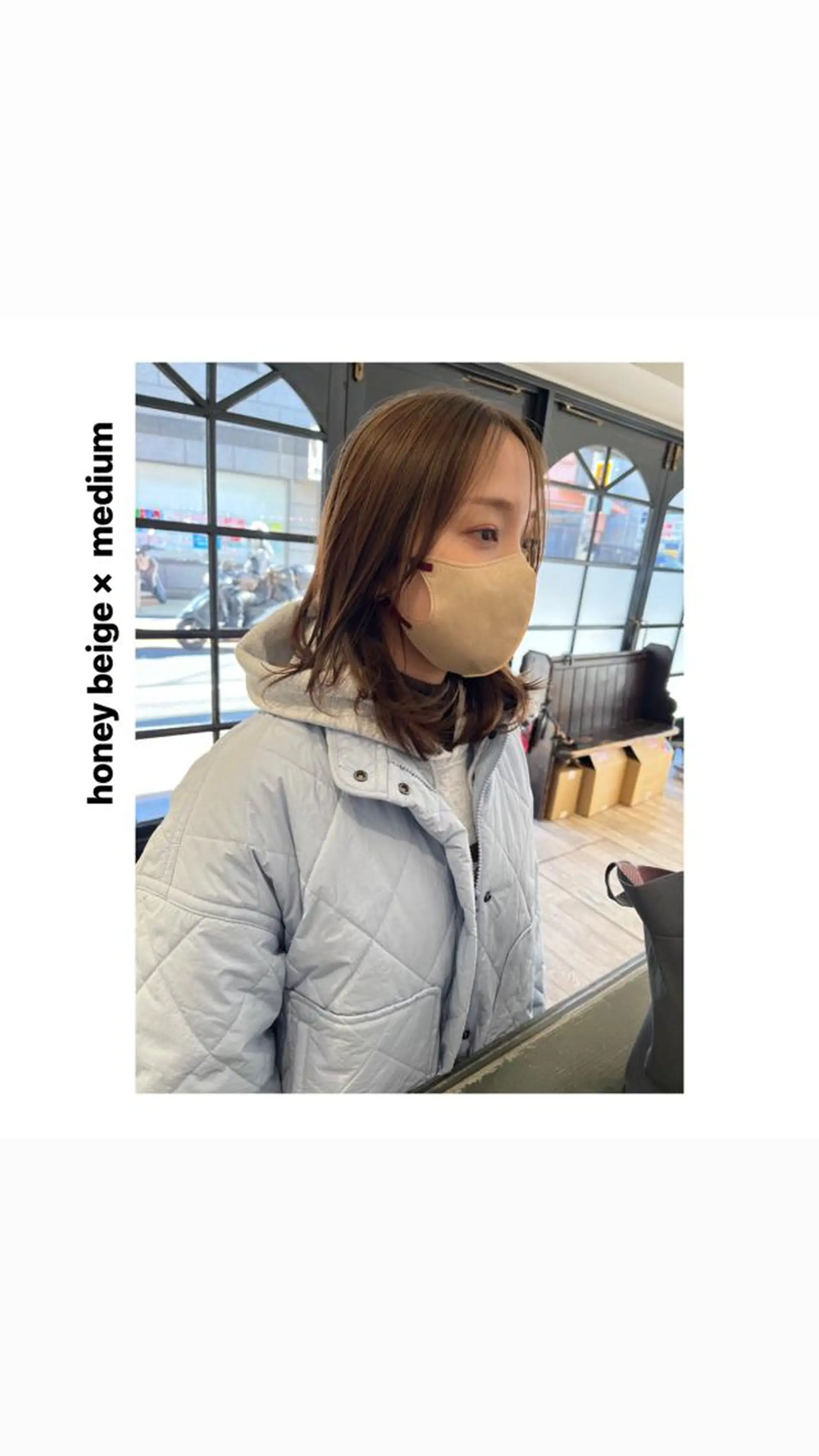 ミディアム カラー パーマ ヘアアレンジ メンズ キッズ ネイル マツエク・マツパ アイブロウ ベージュカラー 眉カラー ミディアムネイル ヘアカラー トリートメント hiro【沿線で叶う 似合わせhair】のヘアスタイル