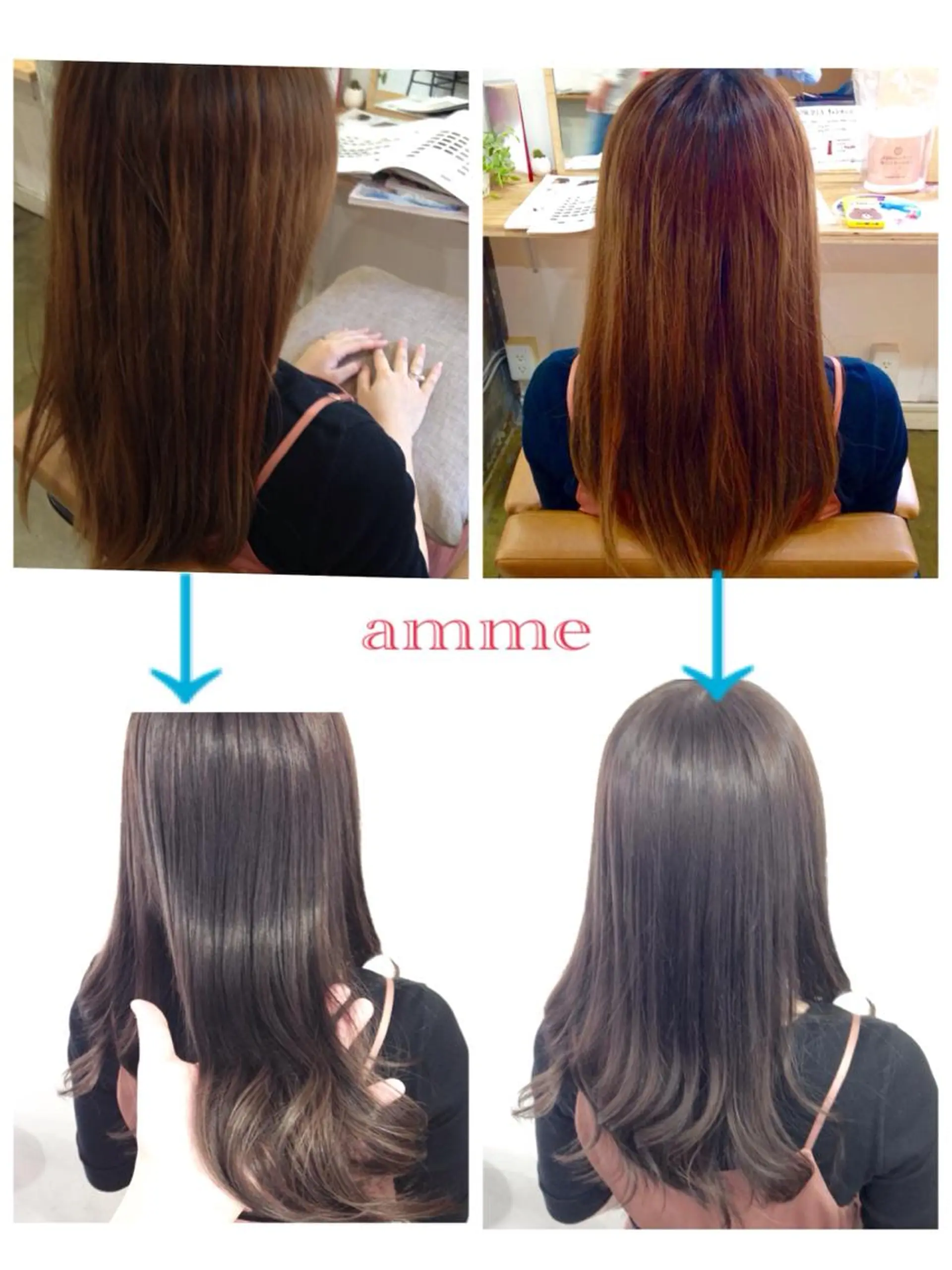 ミディアム カラー 💎髪質改善💎 デザイナーshinのヘアスタイル