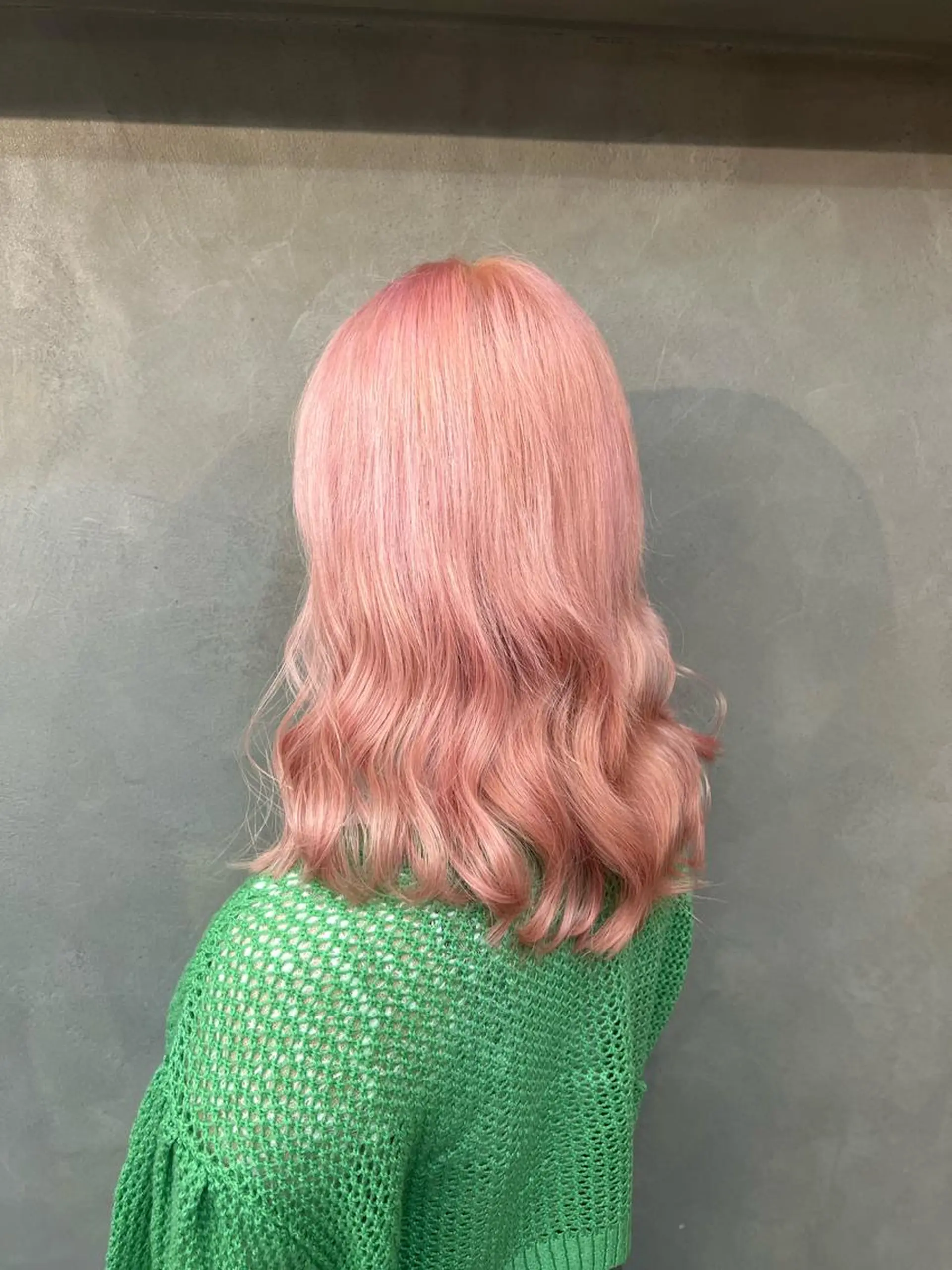 ミディアム エクステ ❤️‍🔥シールエク ＋カラー京❤️‍🔥のヘアスタイル