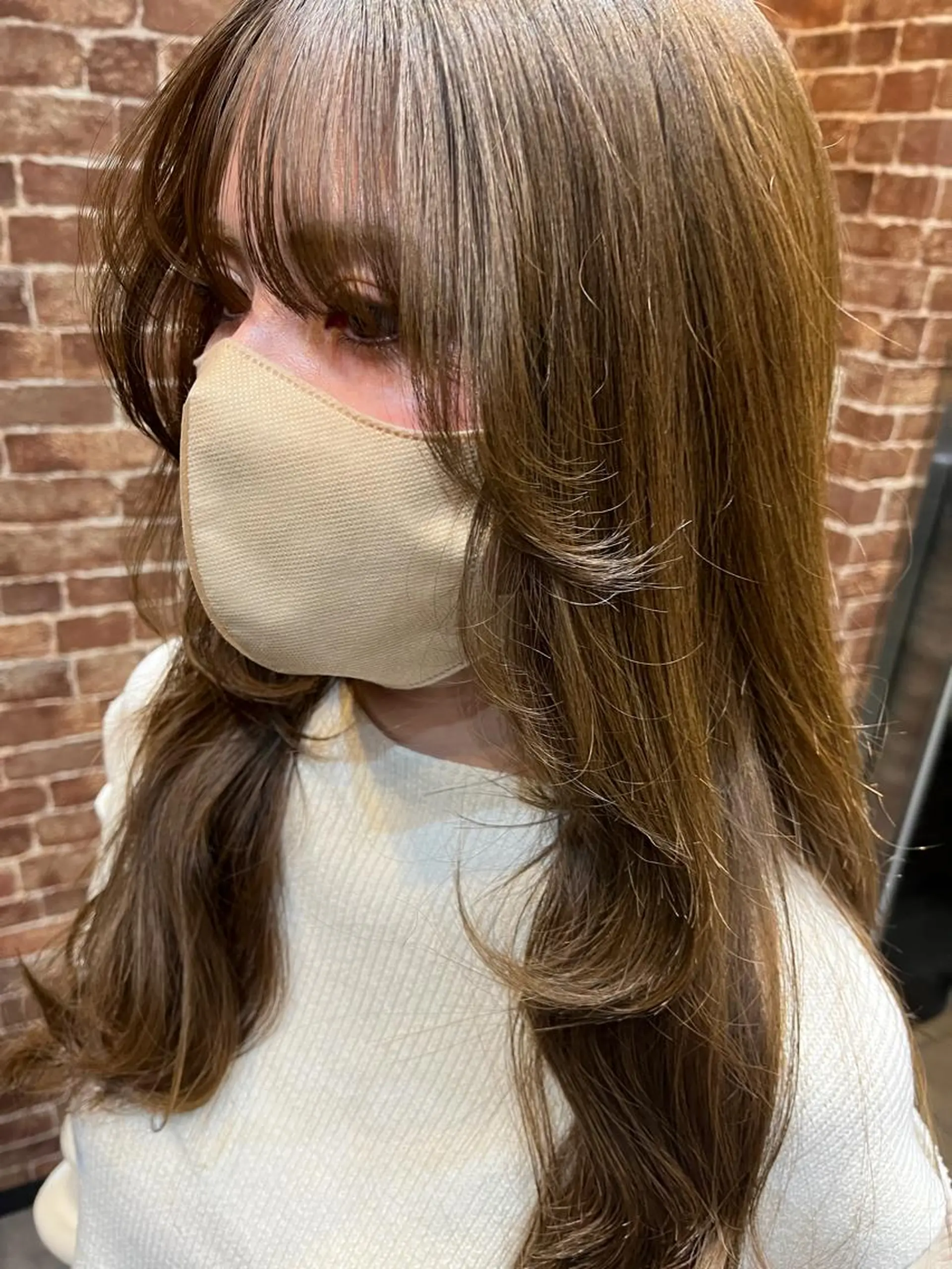 ロング カラー パーマ ヘアアレンジ メンズ キッズ ネイル マツエク・マツパ アイブロウ メンズブリーチ メンズハイライト メンズインナーカラー メンズ韓国風 ブリーチ ヘッドスパ 久木原 ゆりのヘアスタイル