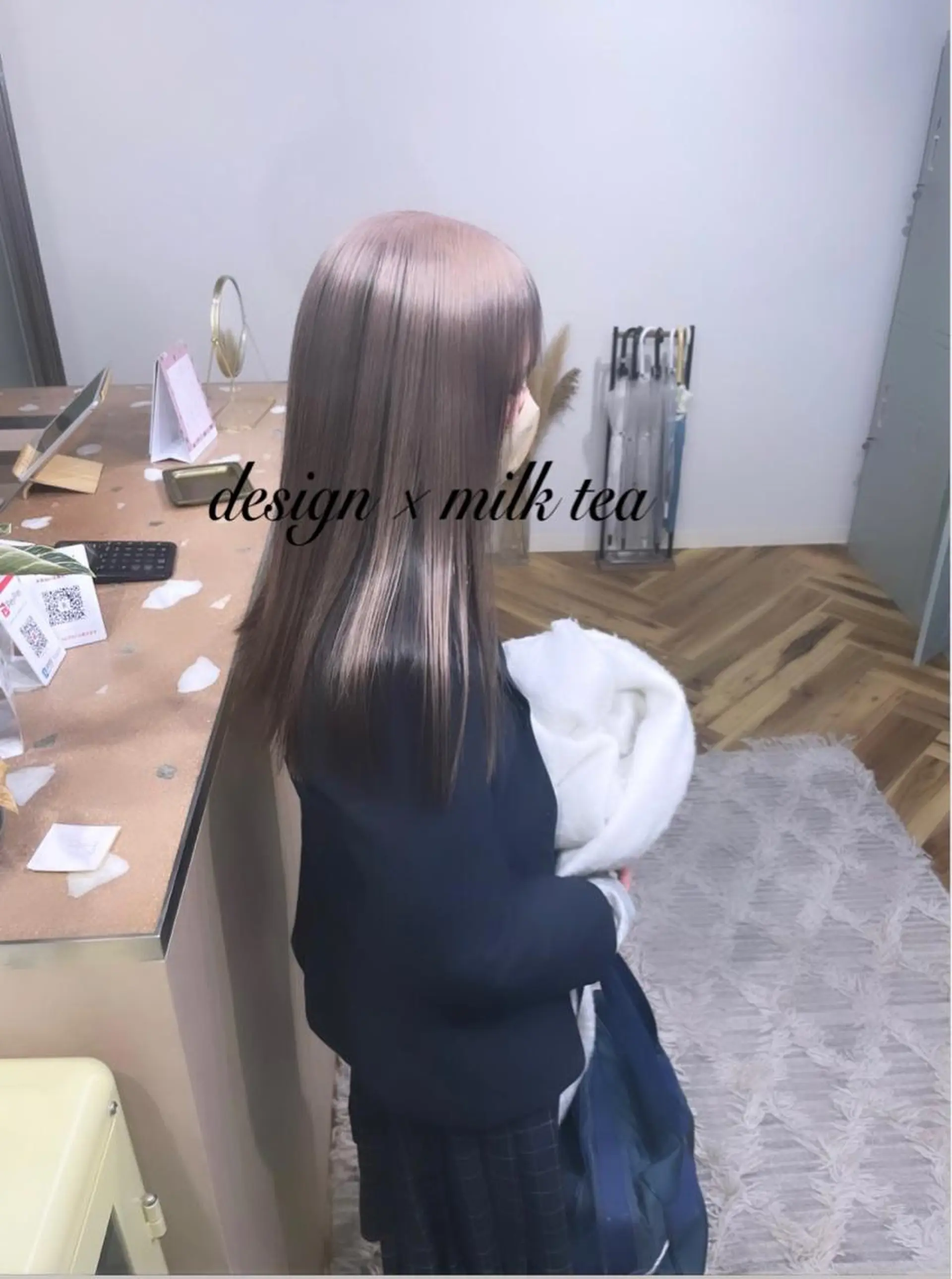 セミロング カラー 有人/バレイヤージュ /シャドールーツのヘアスタイル