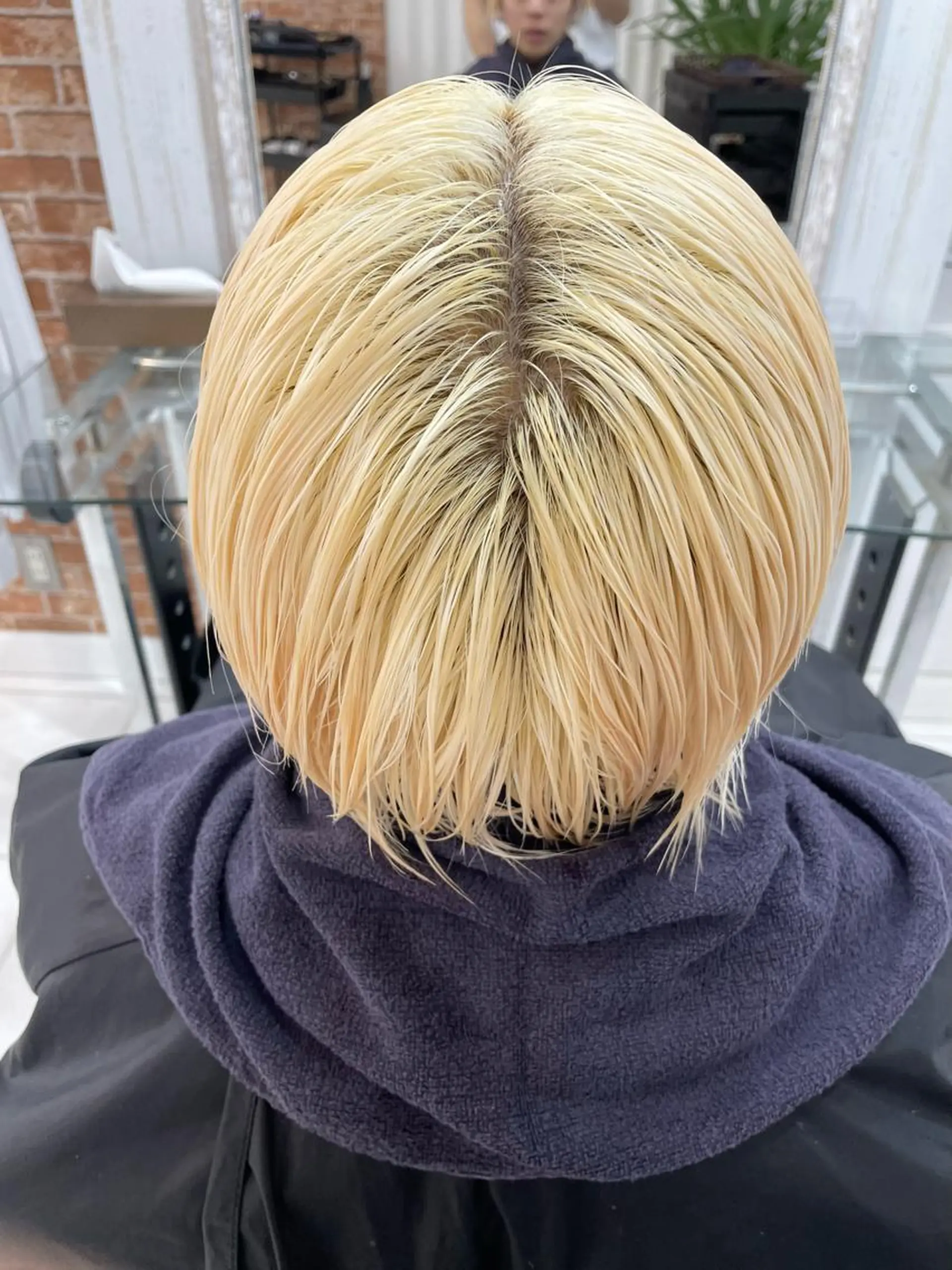 メンズ メンズブリーチ 守屋裕太/カット /パーマ/カラーのヘアスタイル