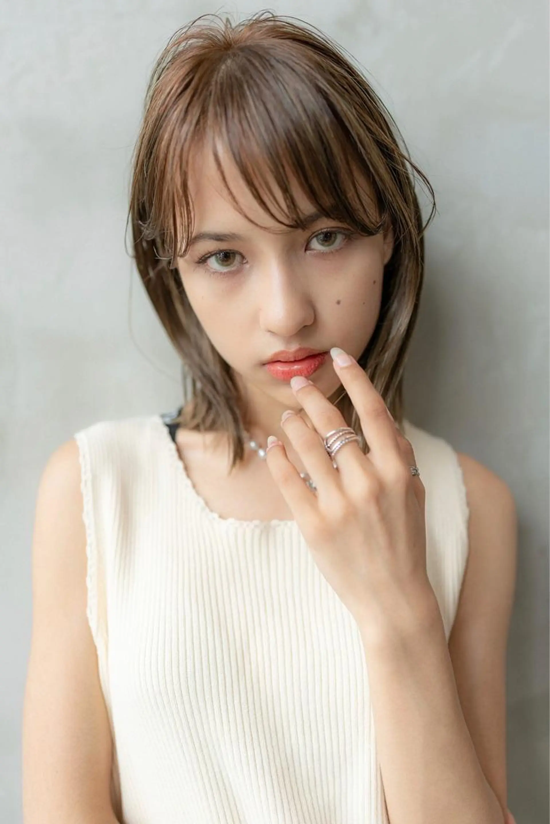 ミディアム カラー 髪質改善 10月限定モニター 髪質改善美髪矯正のヘアスタイル