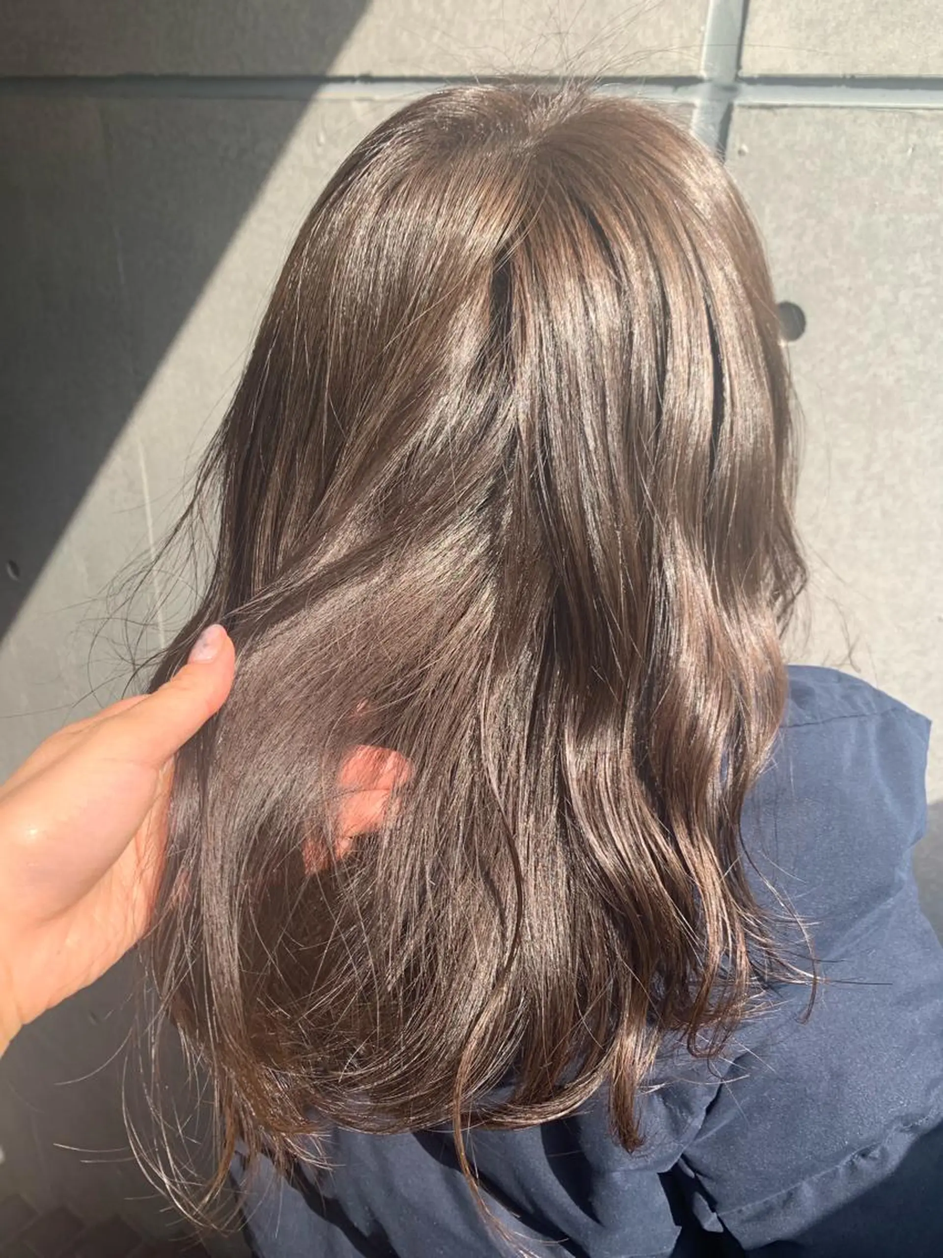 セミロング カラー ベージュカラー カット ヘアカラー 🌿椿 夢来🌿のヘアスタイル