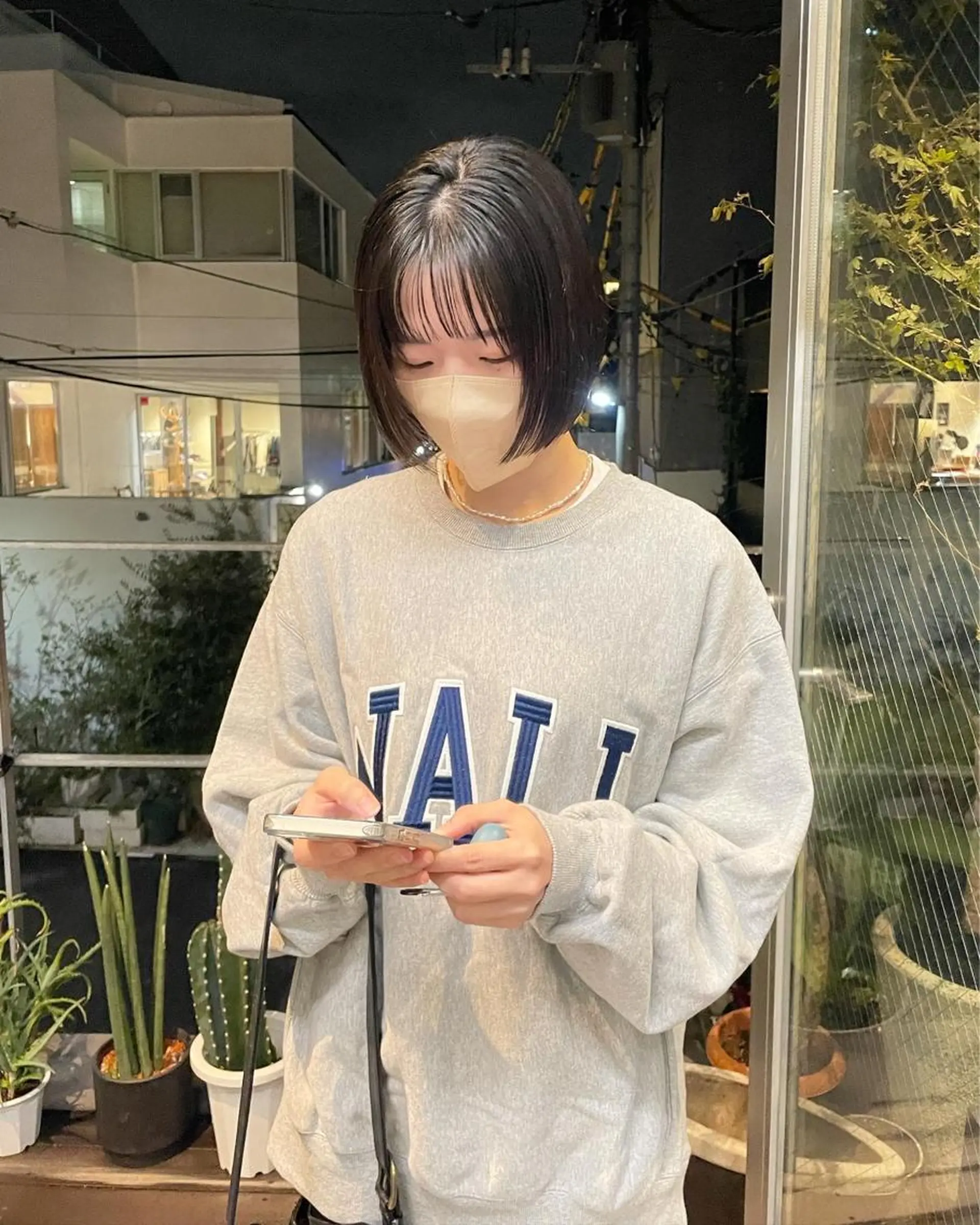 ショート カラー 佐伯 和佳のヘアスタイル