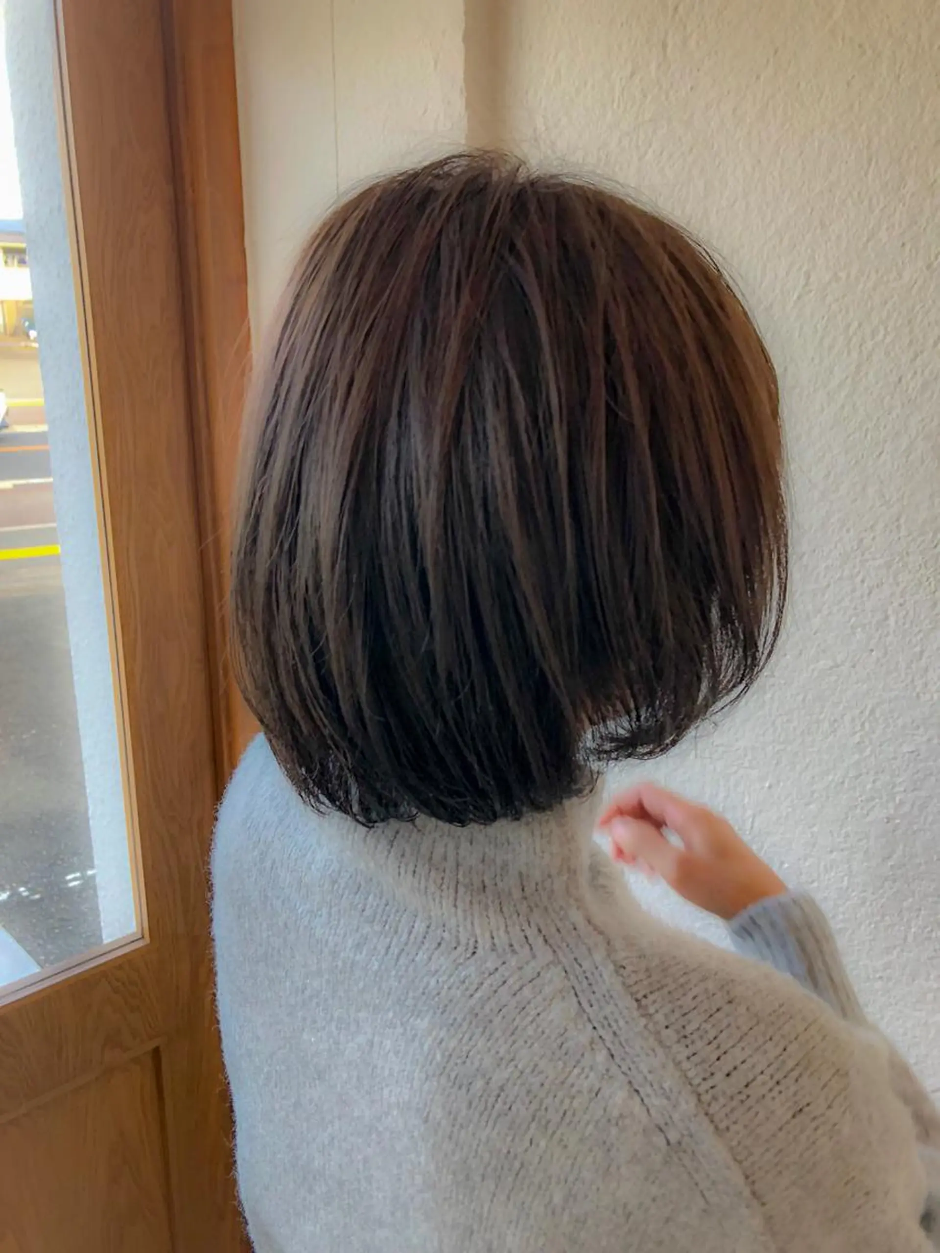 ミディアム パーマ mu ku.のヘアスタイル